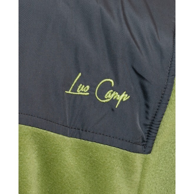 Luo Camp-03  Half-Zip Fleece Erkek Yarım Fermuarlı Polar (Yeşil)