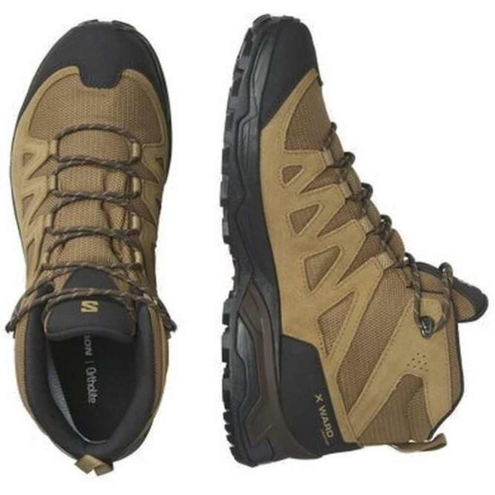 Salomon X Ward Leather Mid Gore-Tex Erkek Outdoor Bot