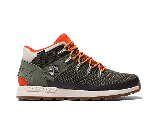 Timberland Mıd Lace Up Waterproof Sneaker Erkek Haki Spor Ayakkabı
