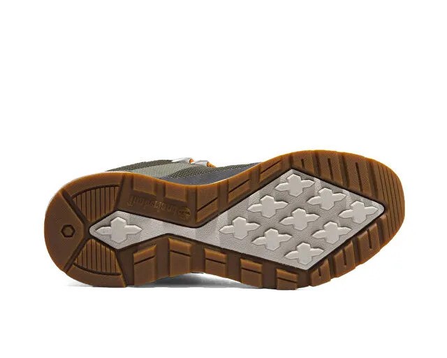 Timberland Mıd Lace Up Waterproof Sneaker Erkek Haki Spor Ayakkabı