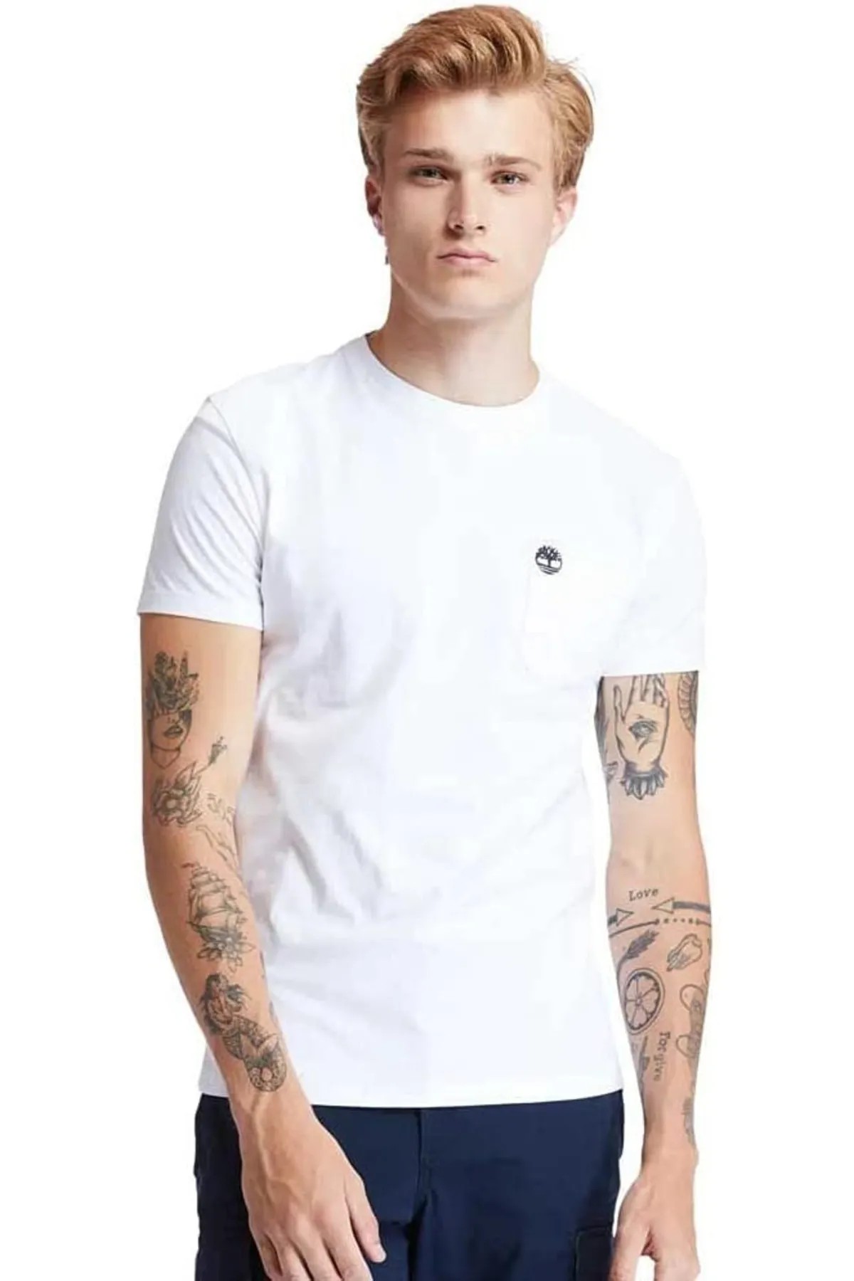 Timberland Dunstan River Chest Pocket Erkek Kısa Kollu T-Shirt
