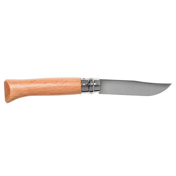 Opinel 8 No Deri Kılıflı Paslanmaz Çelik Çakı
