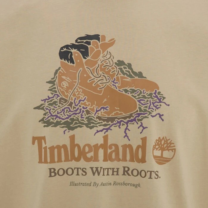 Timberland Front Boot Graphic Tee