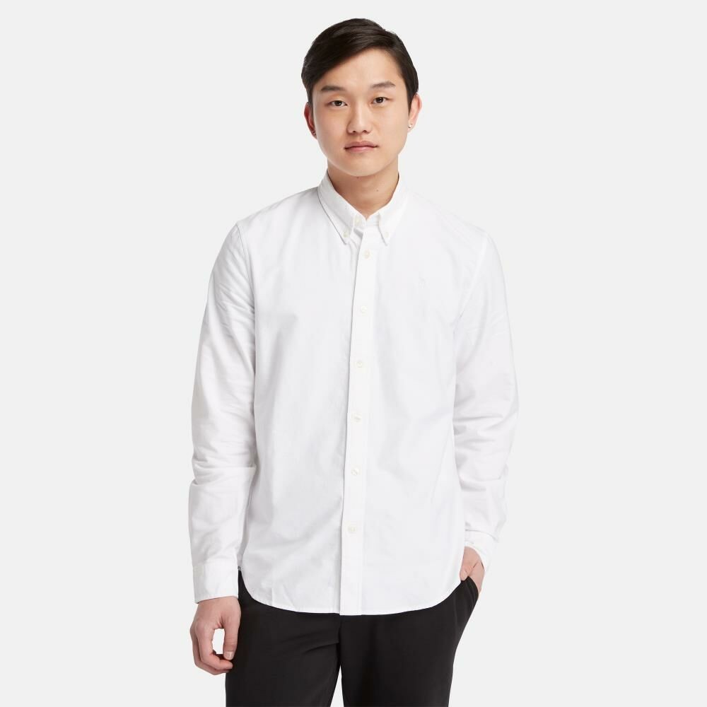 Timberland Oxford Shirt Erkek Slim Fit Gömlek
