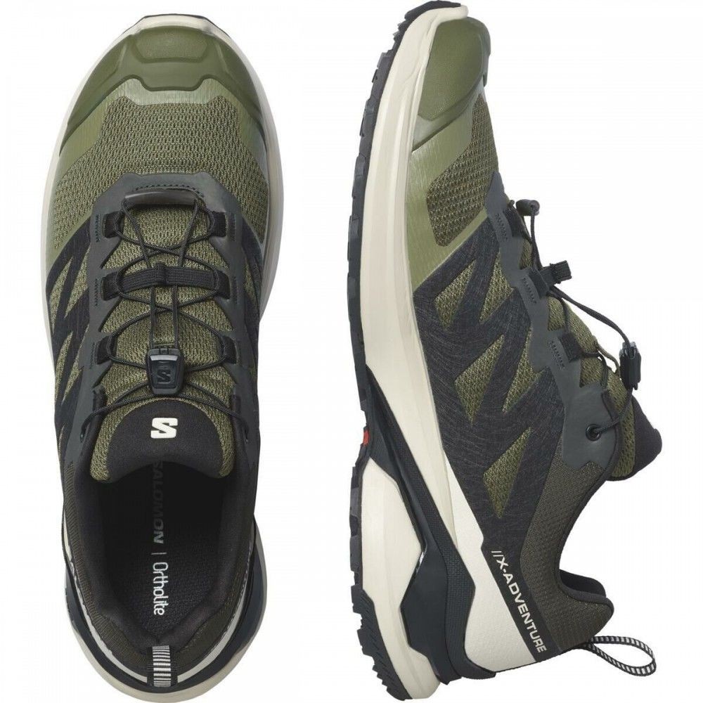 Salomon X Adventure Olive Night/Rainy Day Black