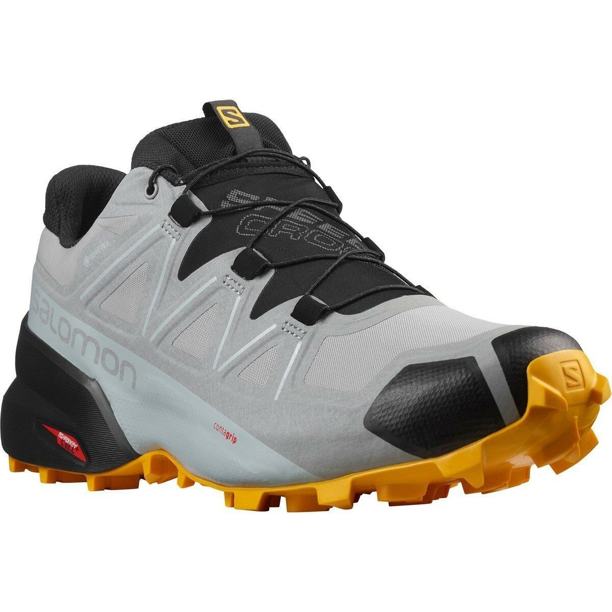 Salomon Shoes Speedcroos 5 GTX Monument/Black/Saffron
