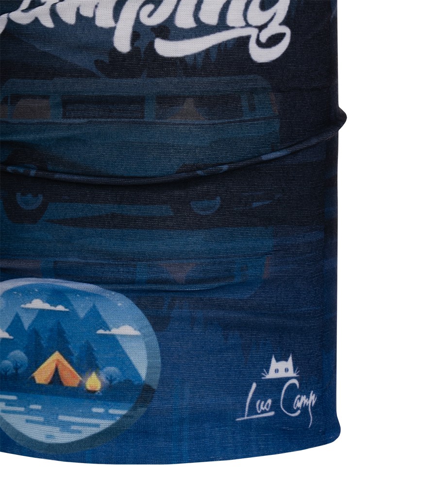 Luo Camp Let's Go Camping Unisex Lacivert Buff