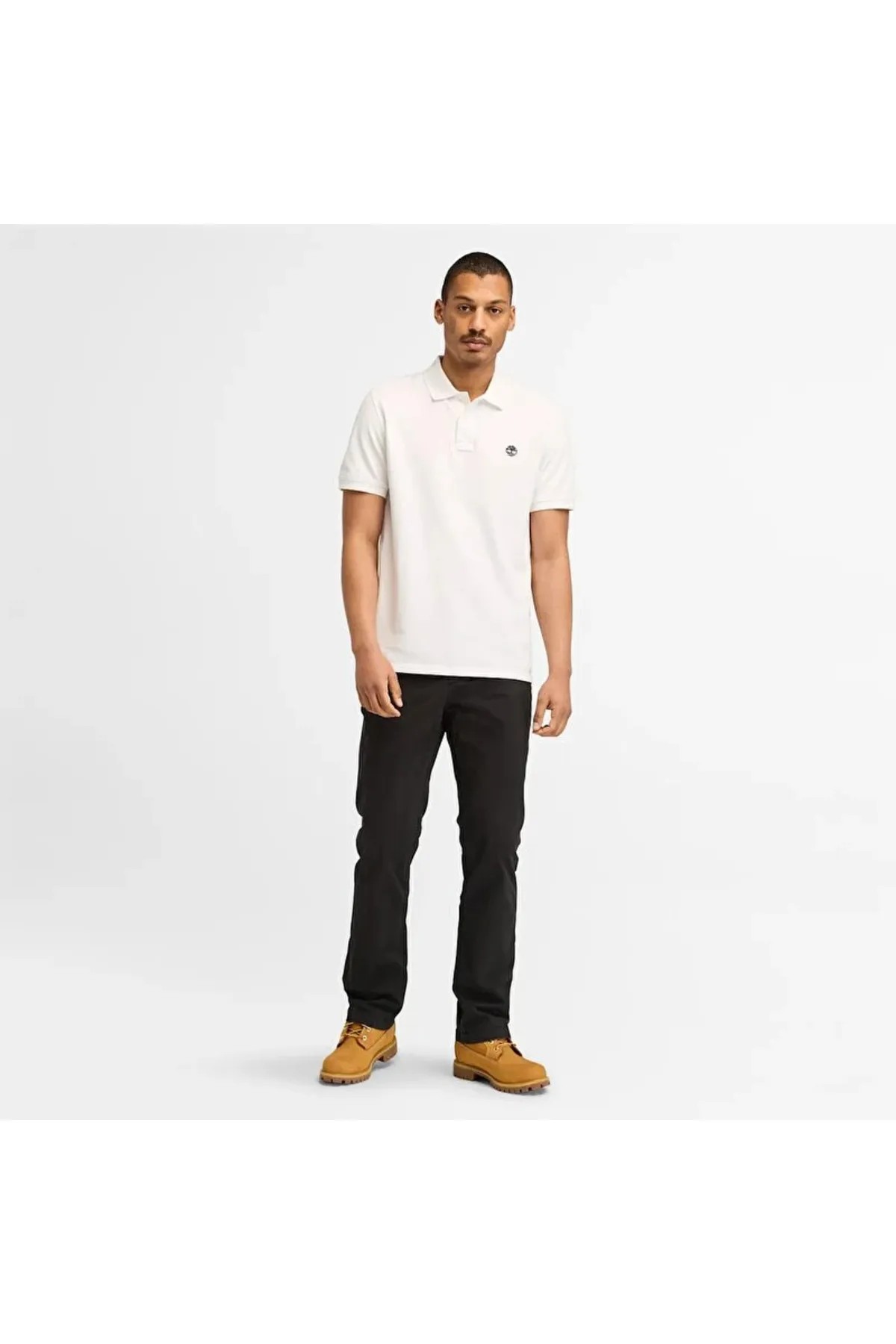 Timberland Millers River Printed Neck Short Sleeve