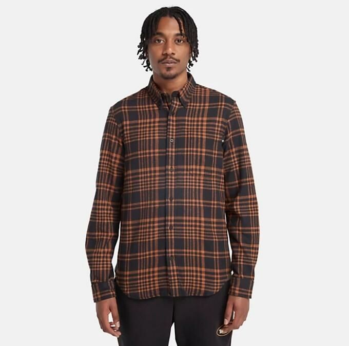 Timberland LS Heavy Flannel Check Regular Erkek Gömlek