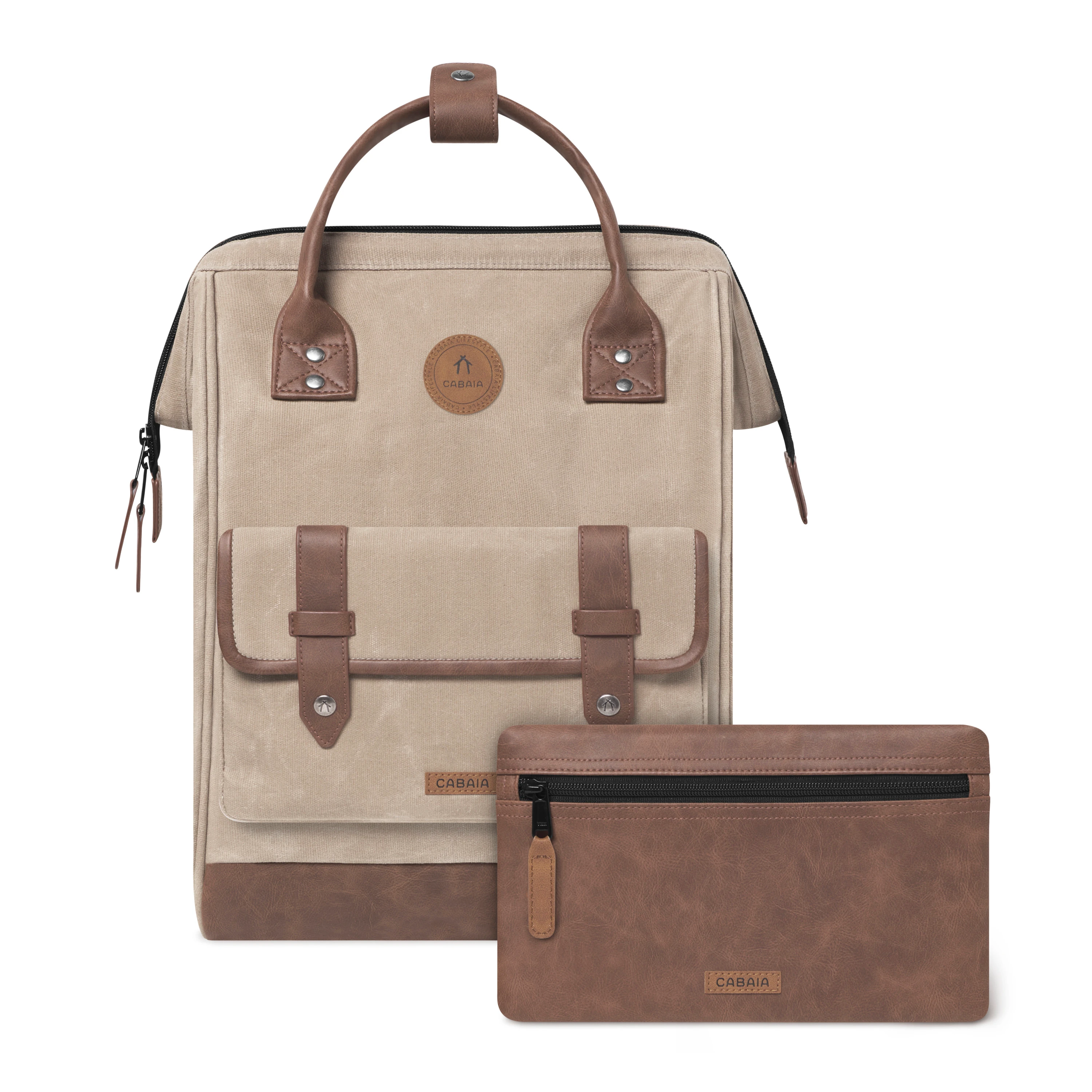 Cabaia Waxed Cotton Rabat Medium Sırt Çantası