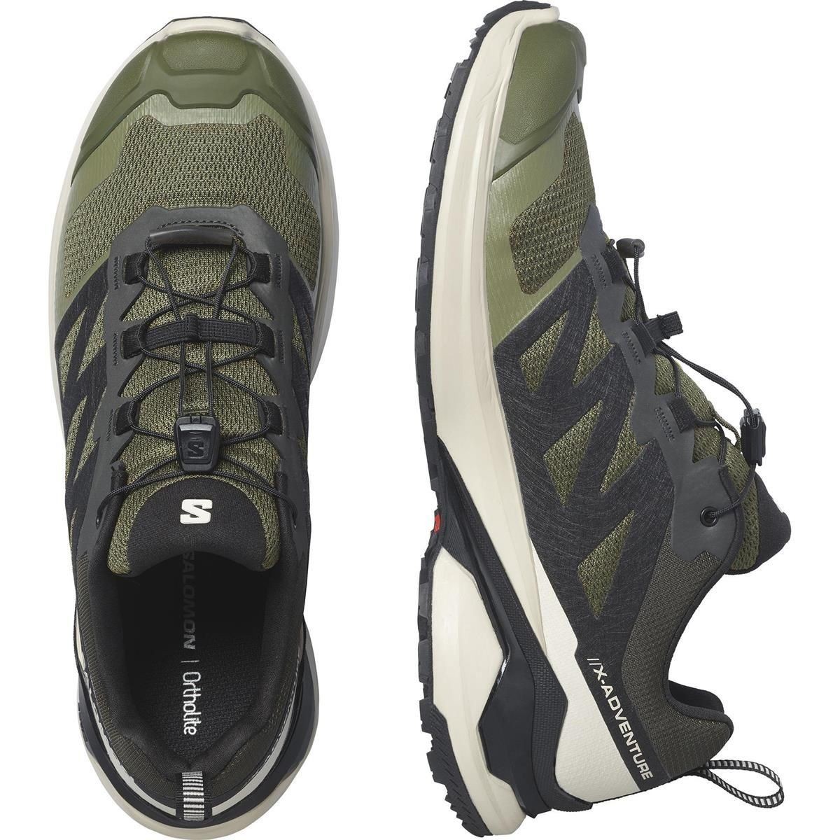 Salomon X Adventure Olive Night/Rainy Day Black