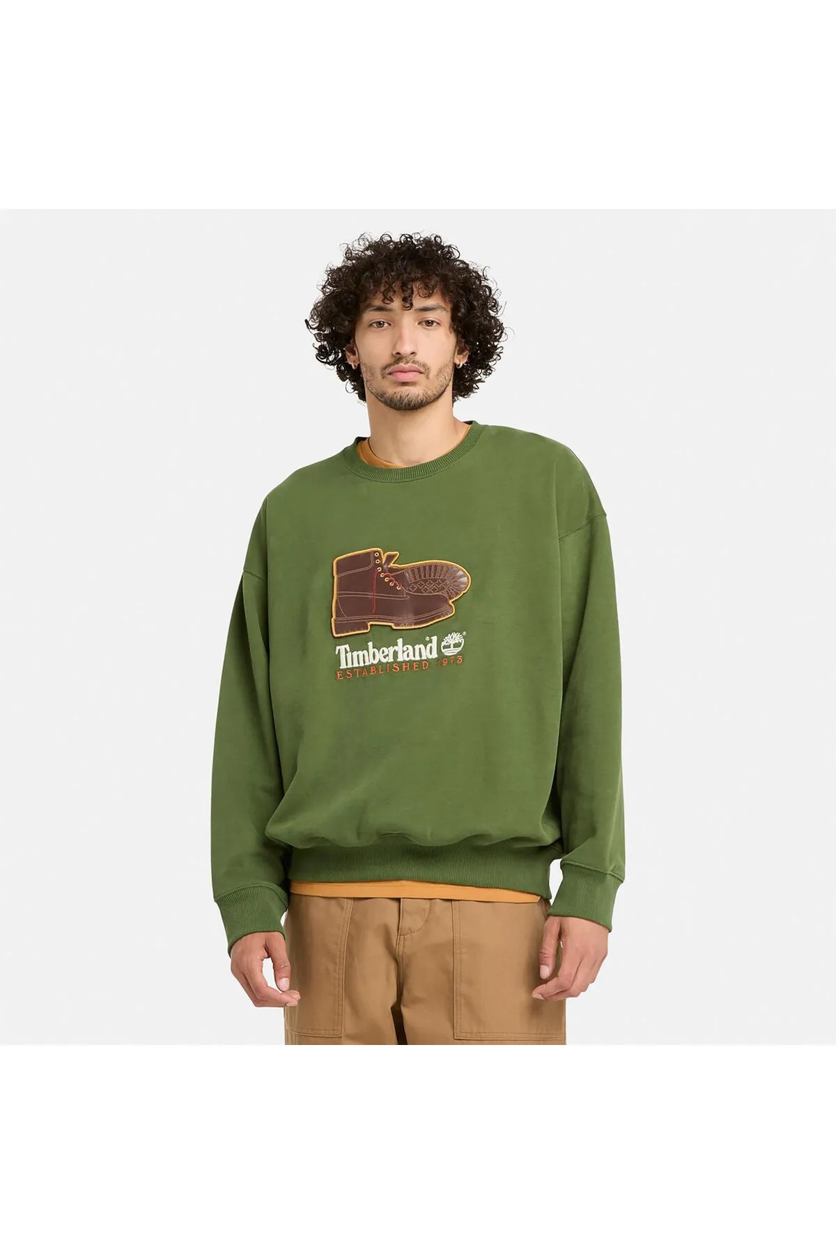 Timberland Ayakkabı Logolu Sweatshirt