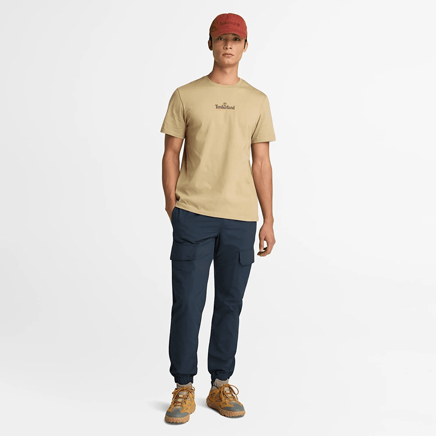 Timberland Washed Back On The Road Grafik T-Shirt