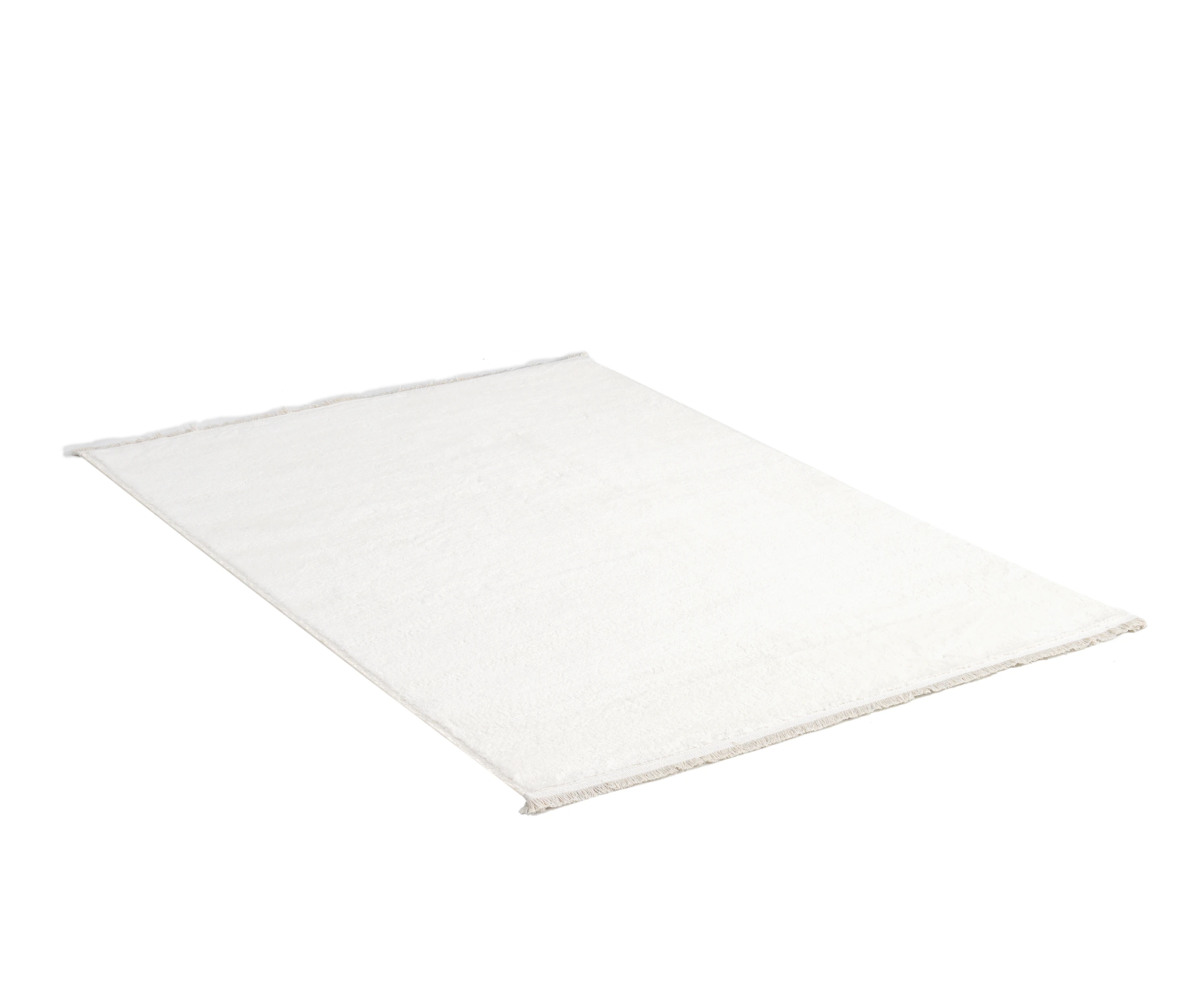 Luna Beyaz Peluş Halı