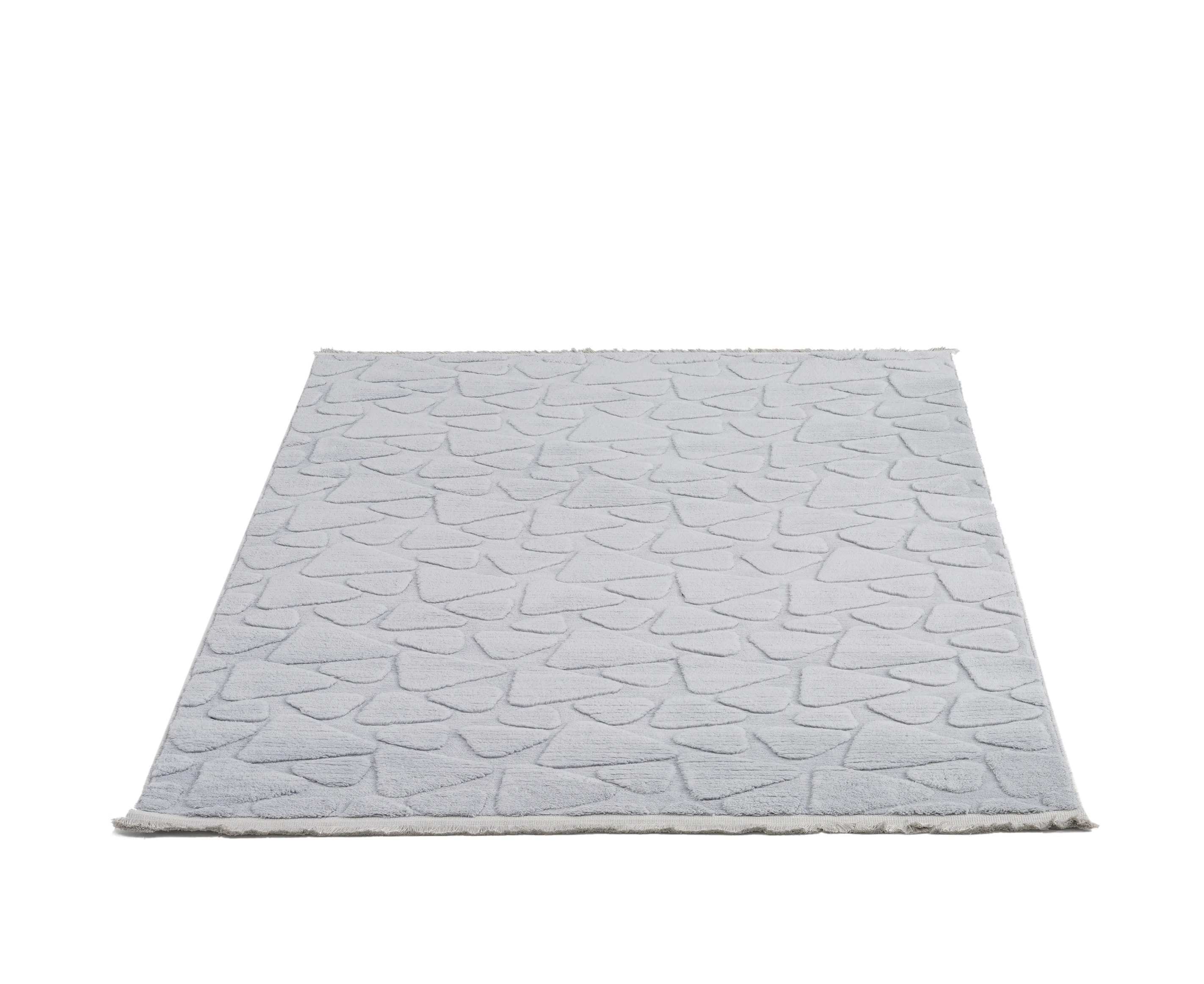 Tera Gri Peluş Halı