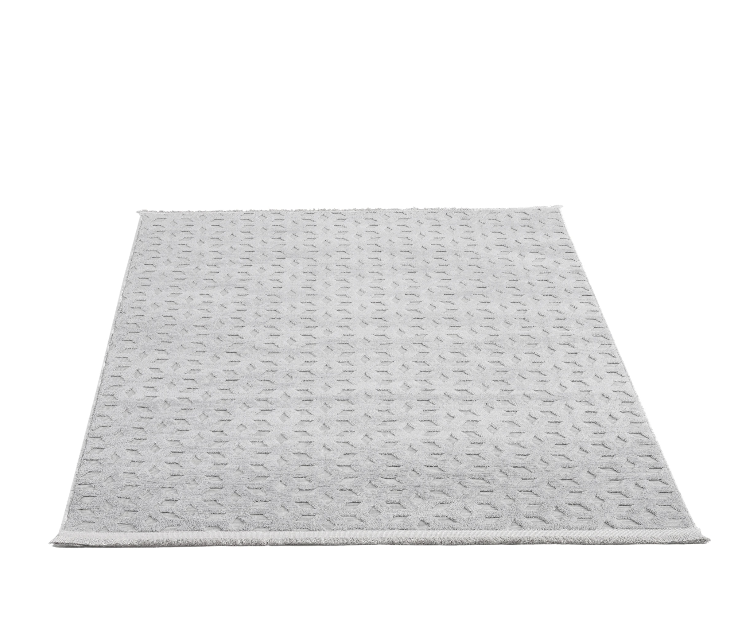 Kübik Gri Peluş Halı