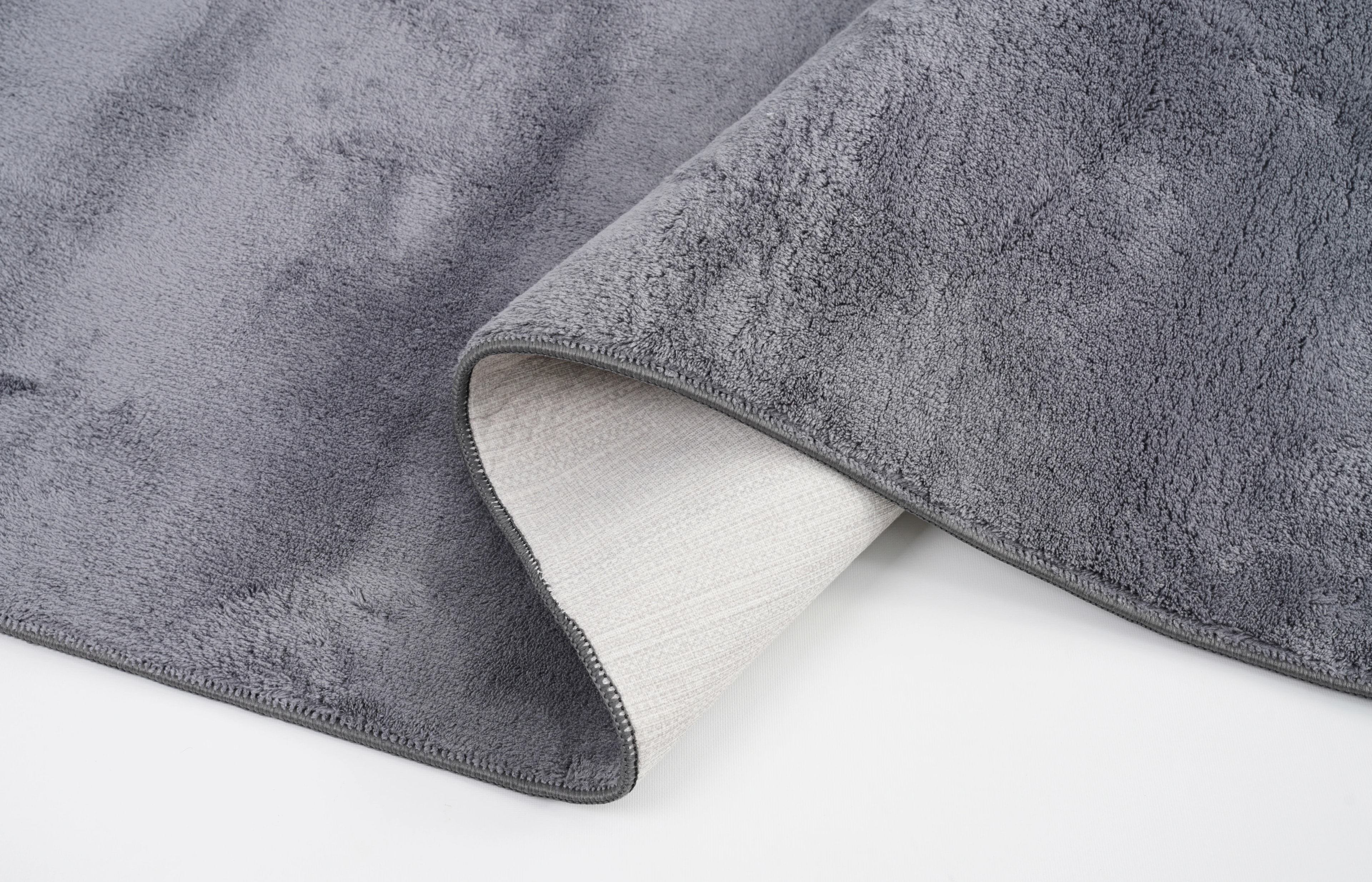 Luna Antrasit Peluş Halı