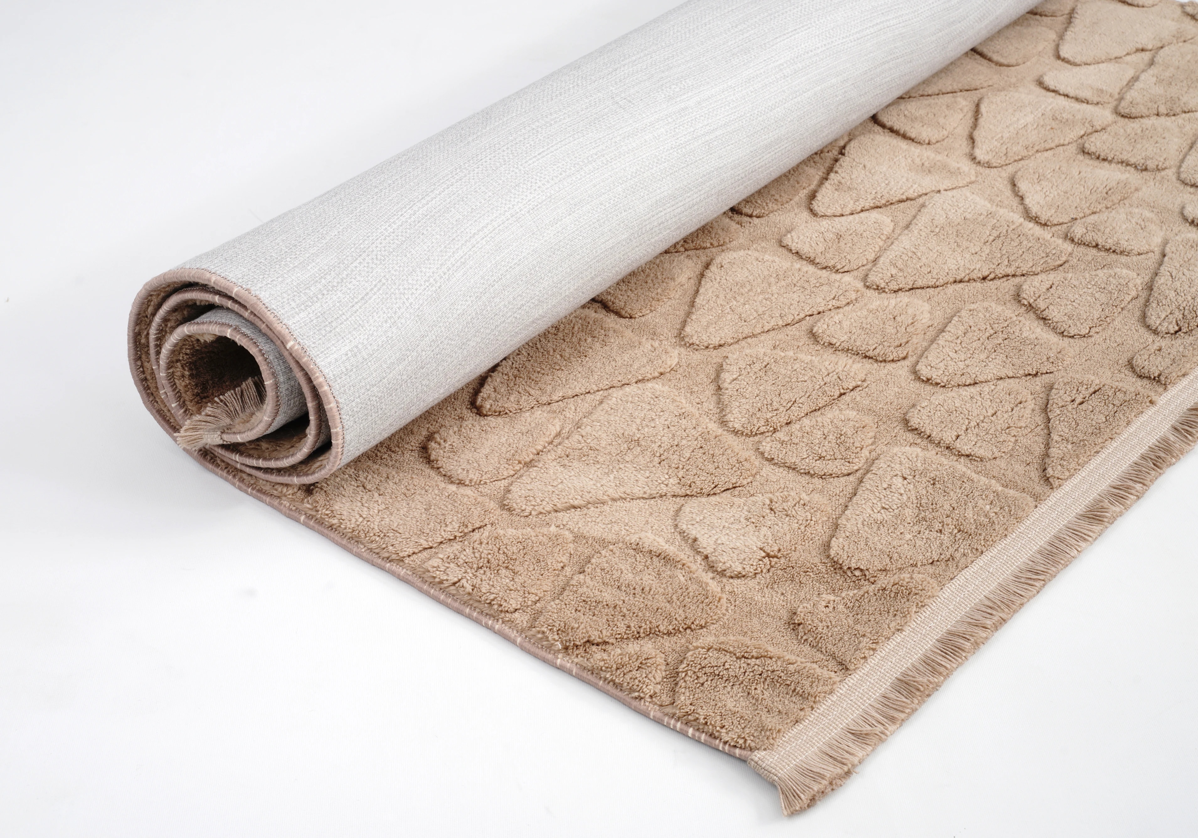 Tera Kahve Peluş Halı