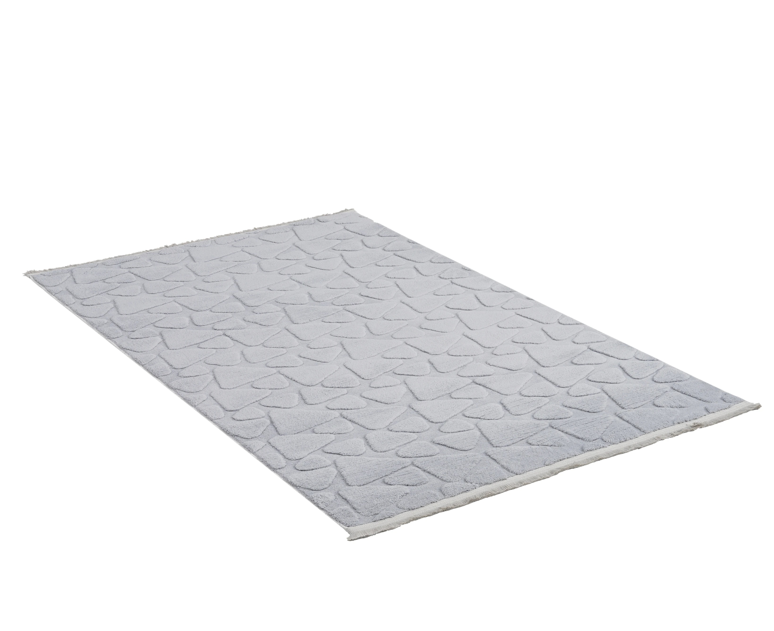 Tera Gri Peluş Halı