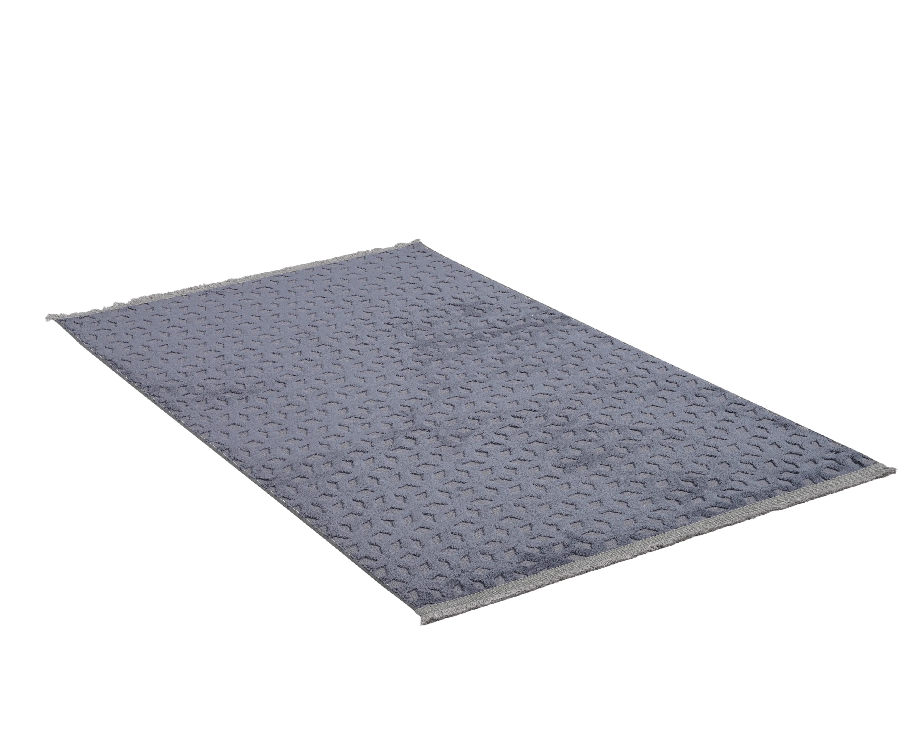 Kübik Antrasit Peluş Halı