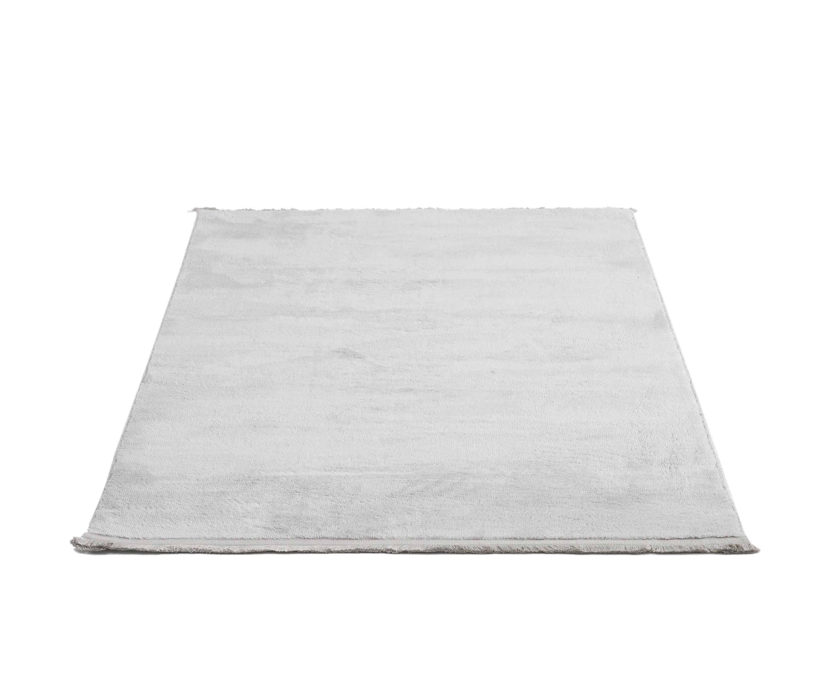 Luna Gri Peluş Halı