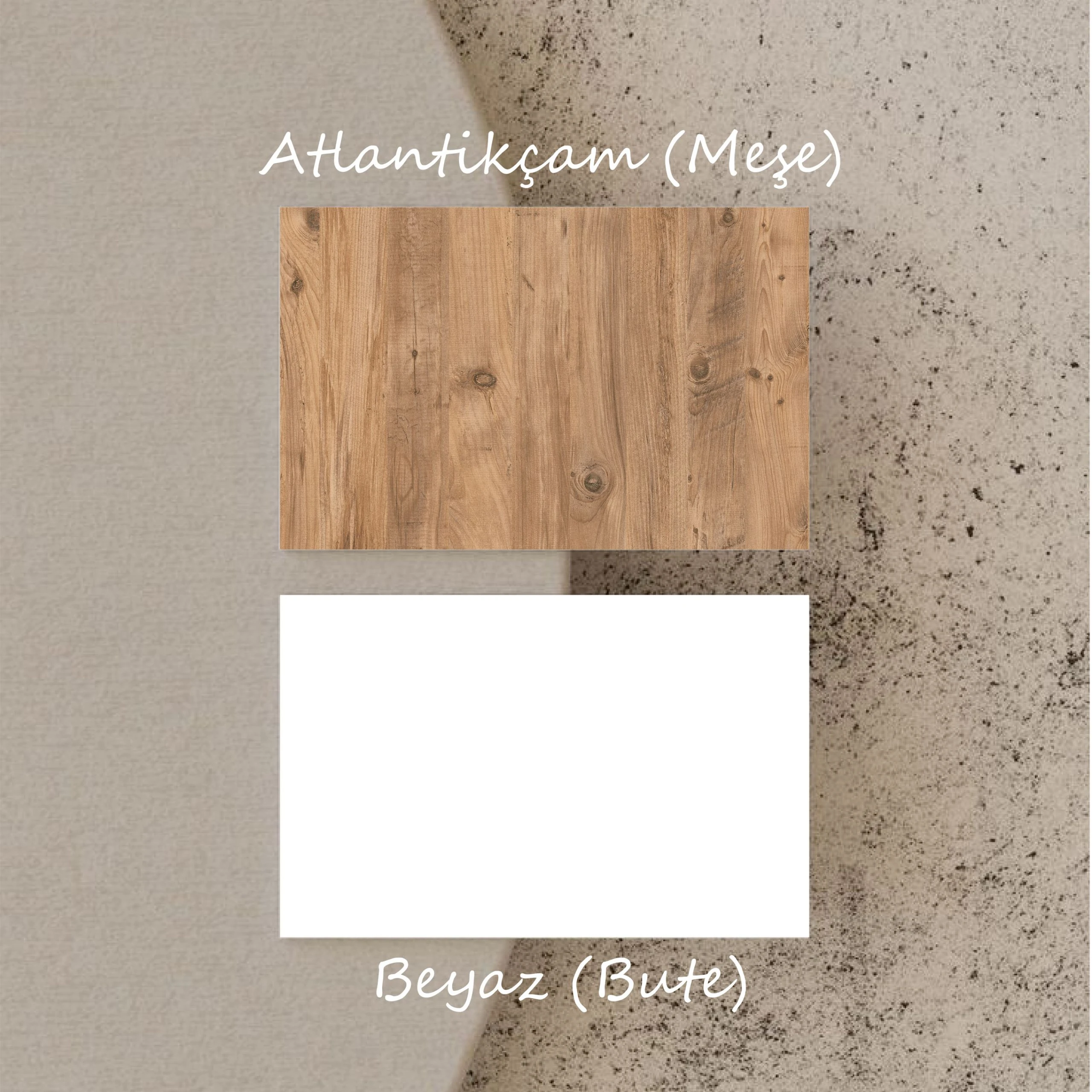 Set 5094-5093 Roma 6 Kapaklı (Membran) 5 Askılı Raflı Bohem Portmanto Atlantik Çam - Beyaz