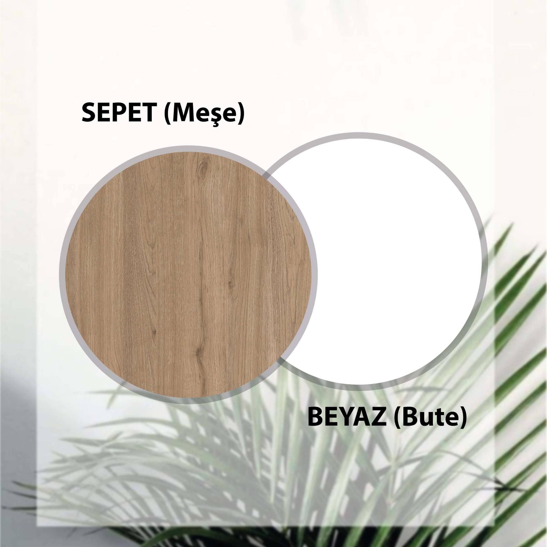 5204 SIESTA 69CM KAHVE KÖŞESİ ÇOK AMAÇLI DOLAP 2 KAPAKLI 1 ÇEKMECELİ KİLER MUTFAK DOLABI SEPET-BEYAZ