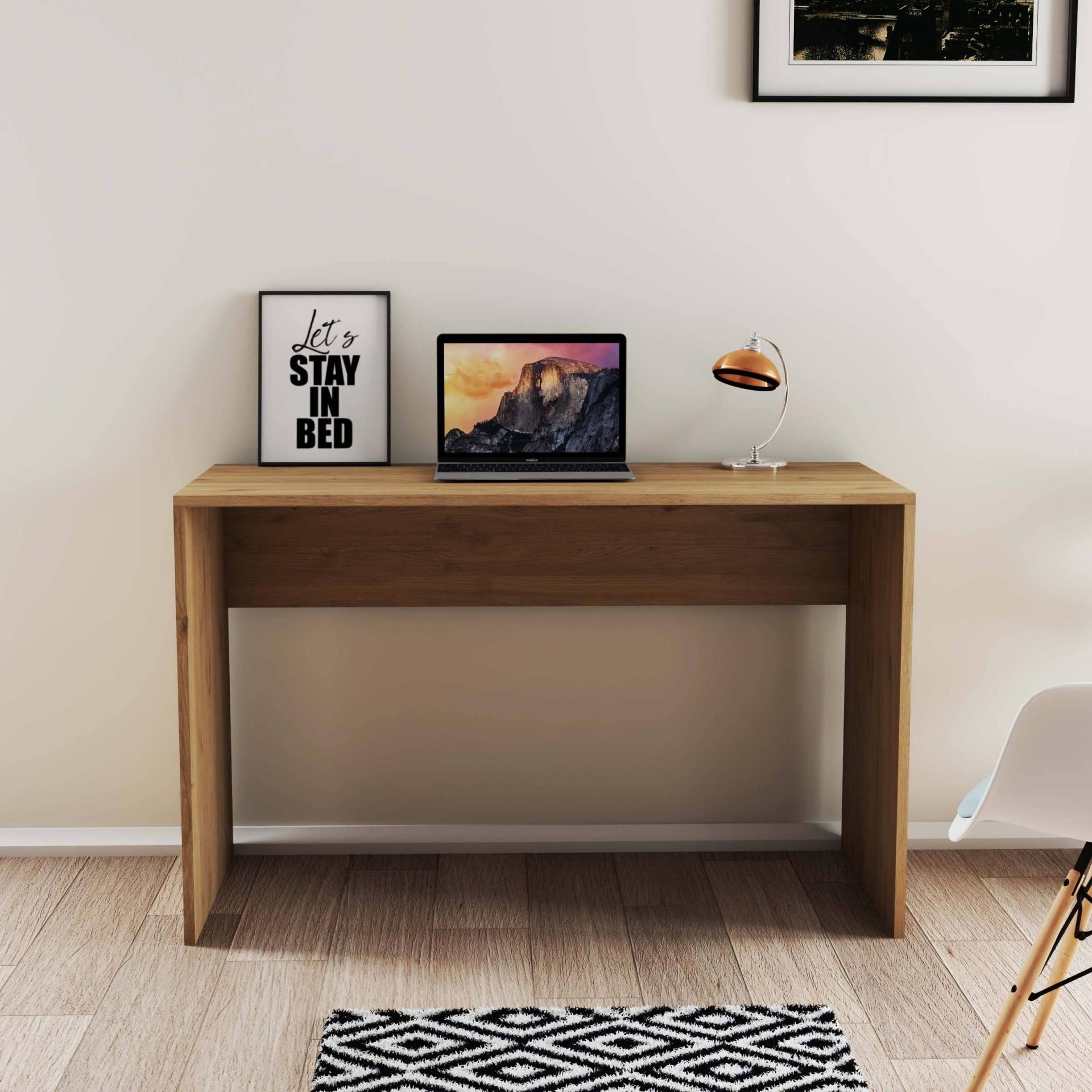 1910 Silence 120 Cm Çalışma Masası Sepet Rengi