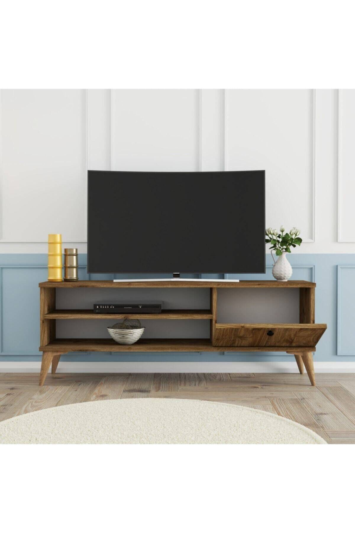 1560 Retro Tv Ünitesi 120 cm Amalfi Rengi