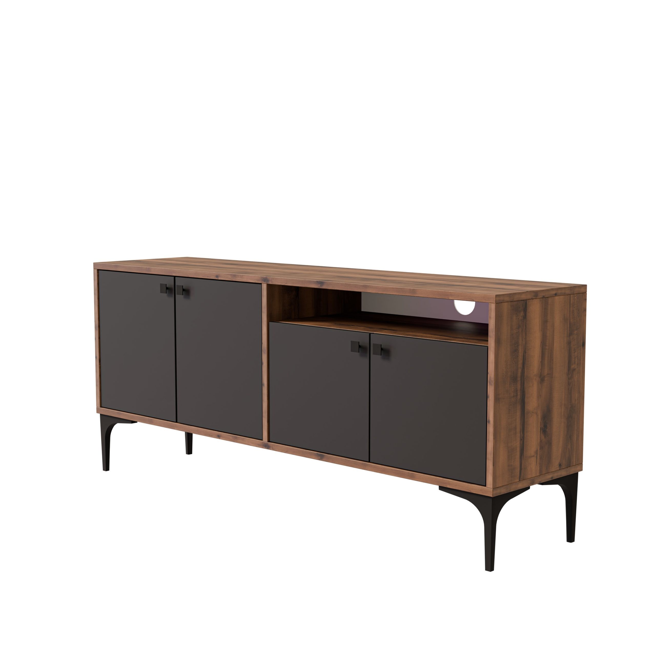 1544 Artemis 139 cm Tv Ünitesi Hat-Antrasit
