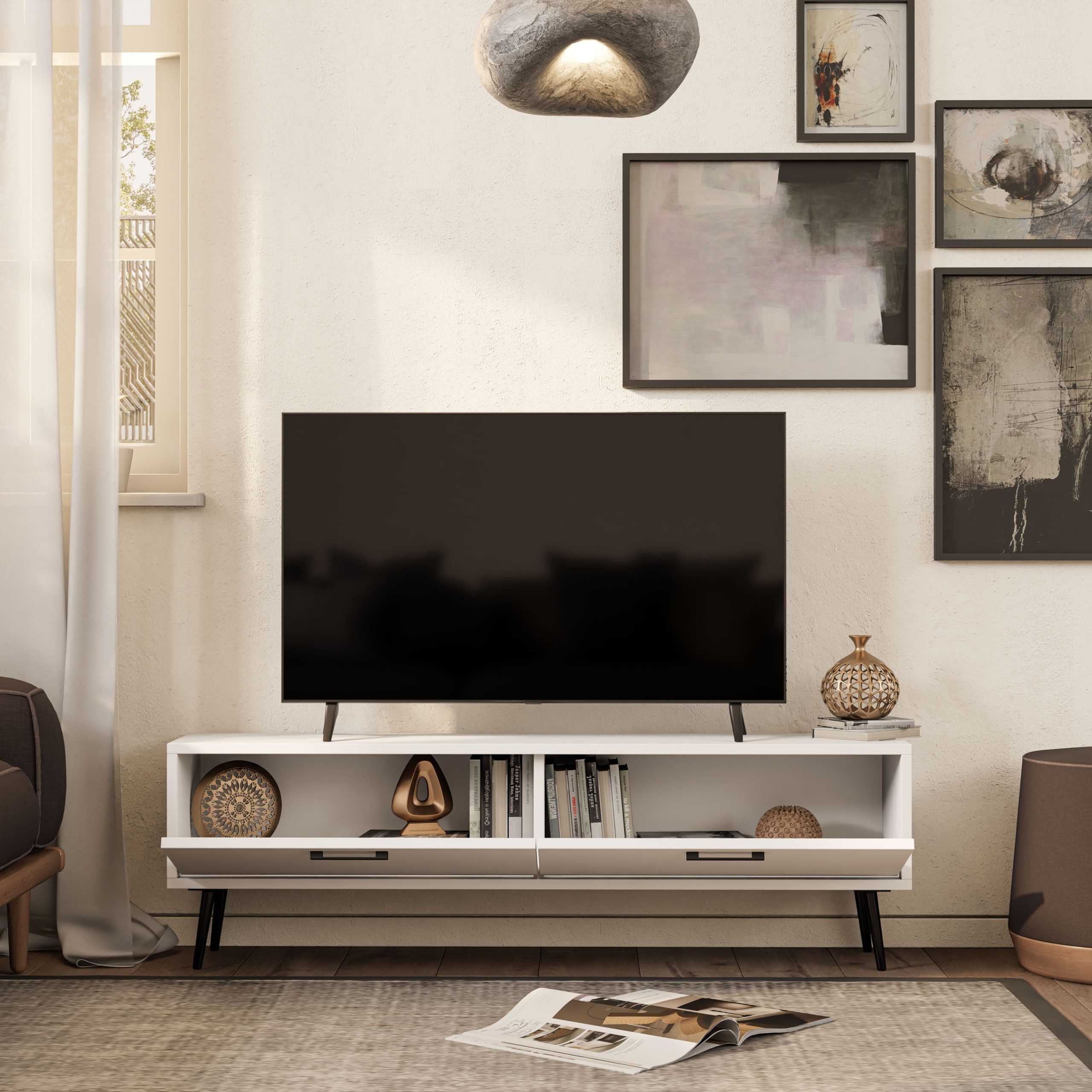 4060 Bold 138 Cm Tv Ünitesi Beyaz