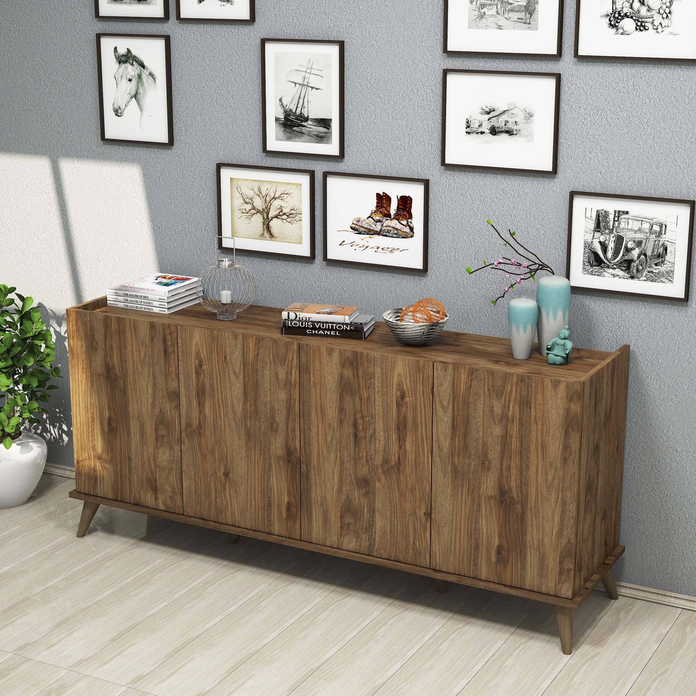 1600 Elegante 180 Cm Modern Konsol Amalfi