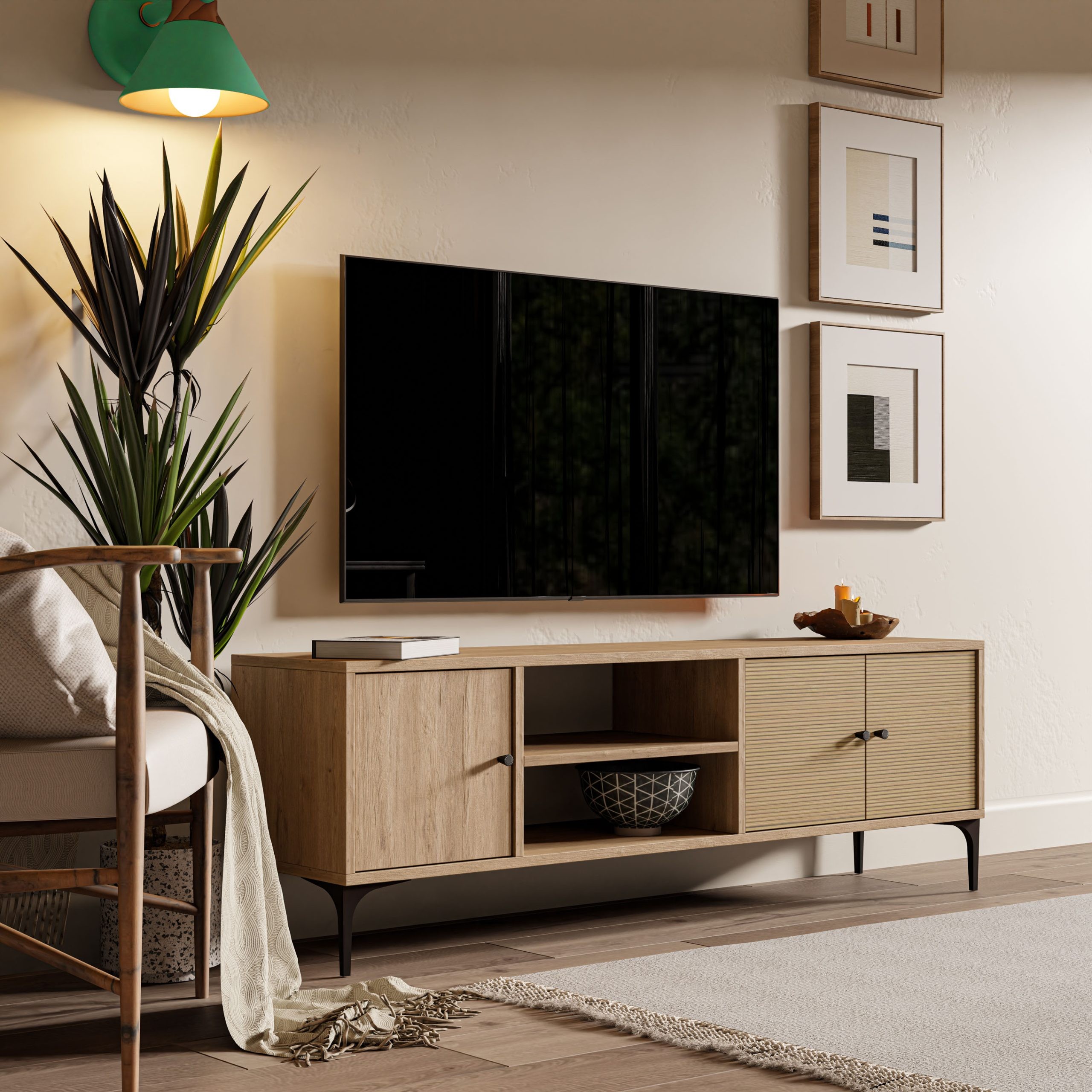 1272 Nest 150 Cm Tv Ünitesi Sepet-Yunus