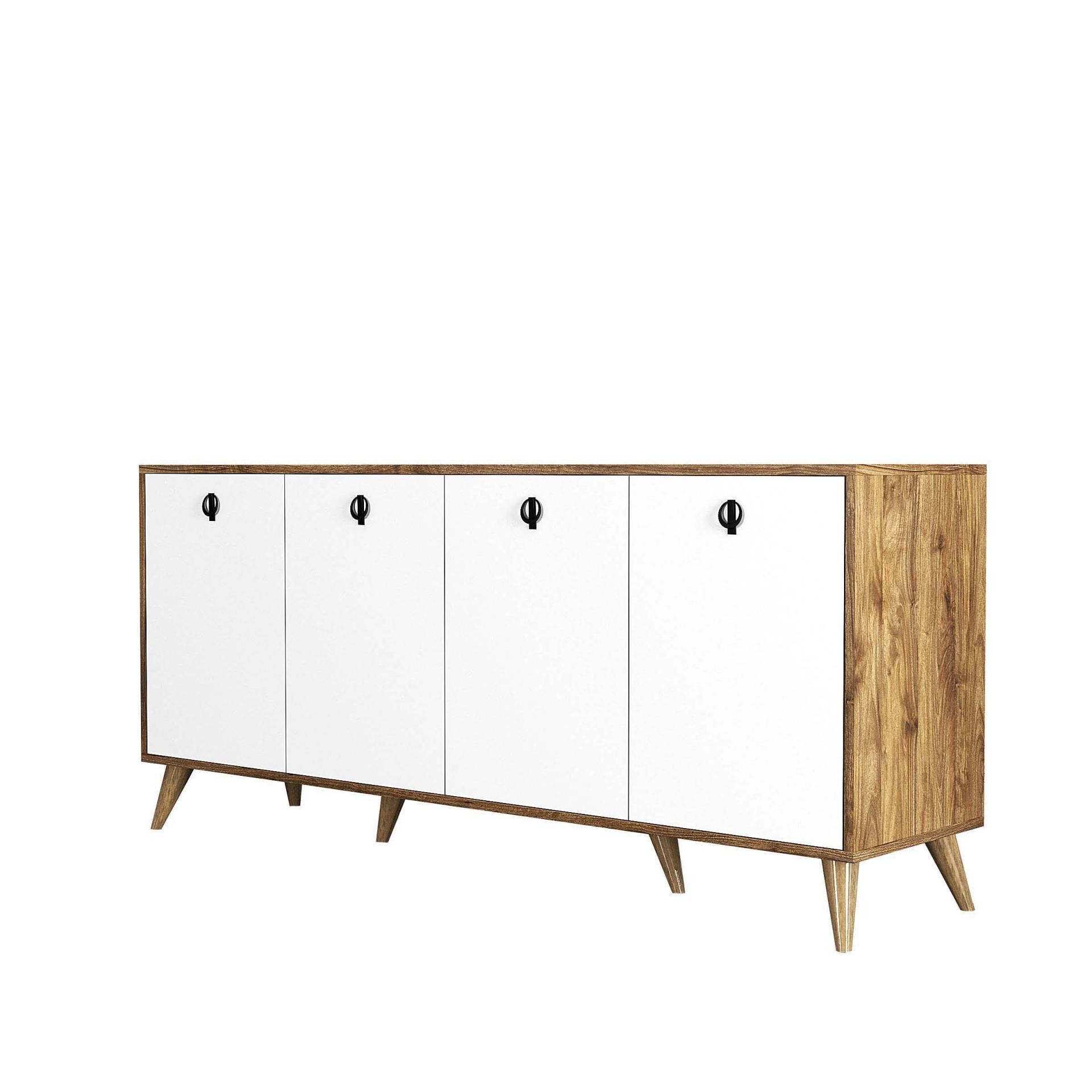 1612 Elite 180 Cm Modern Konsol Amalfi-Beyaz