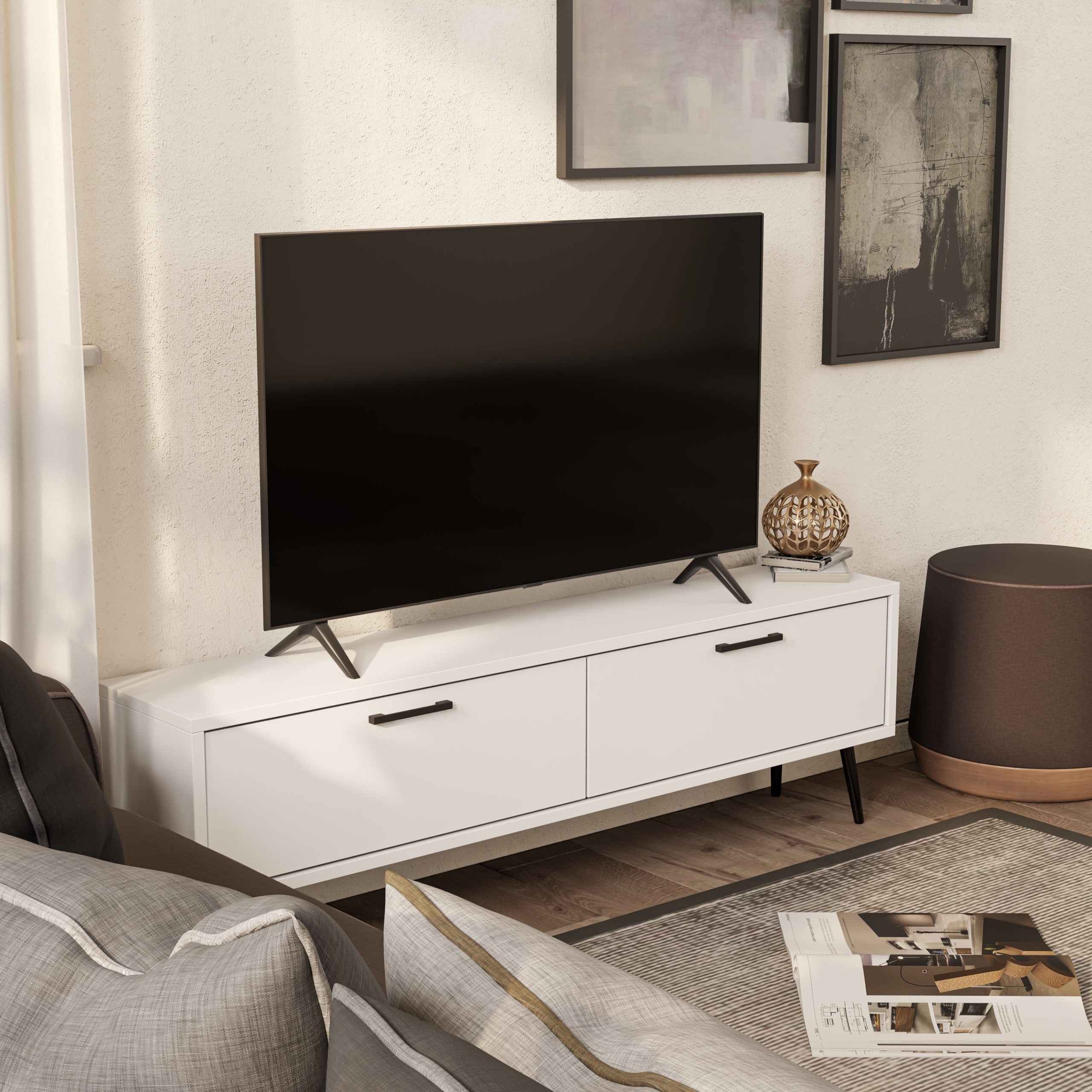 4060 Bold 138 Cm Tv Ünitesi Beyaz