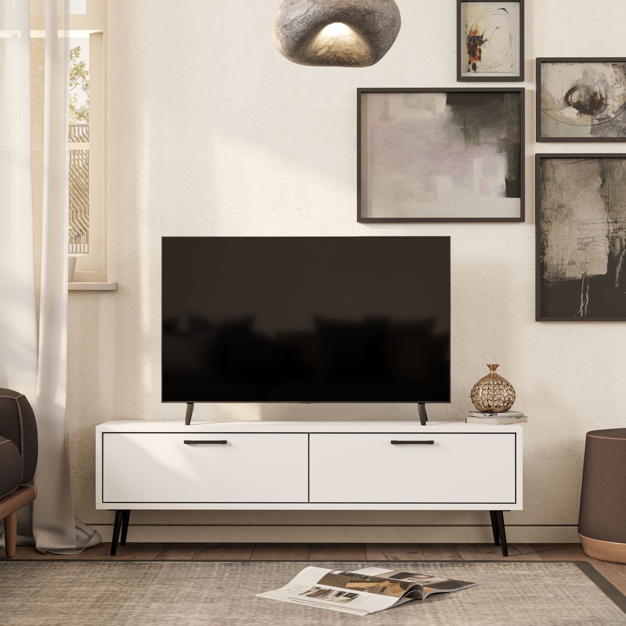 4060 Bold 138 Cm Tv Ünitesi Beyaz
