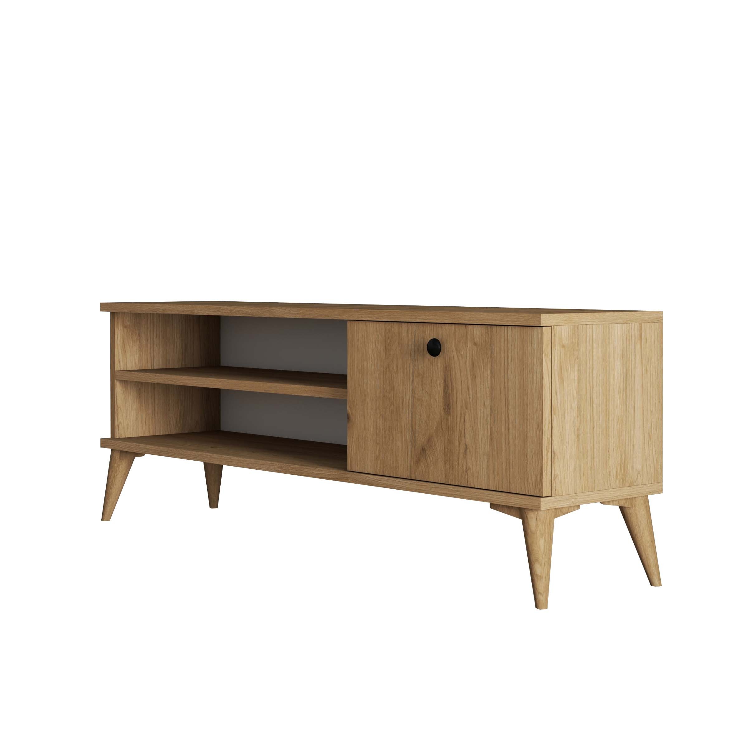 1562 Retro Tv Ünitesi 120 Cm Sepet Rengi