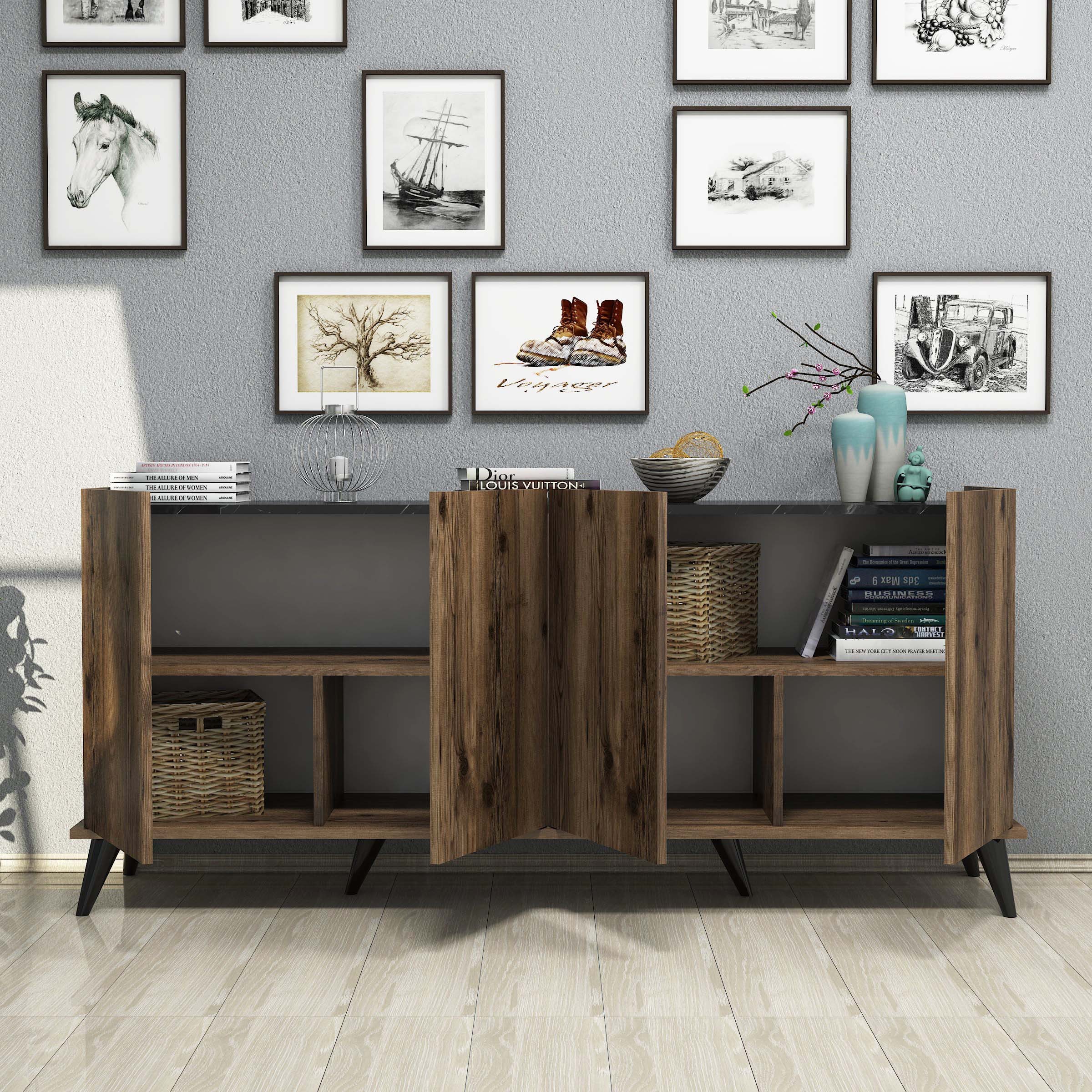 1604 Elegante 180 Cm Modern Konsol Lidya Bendir