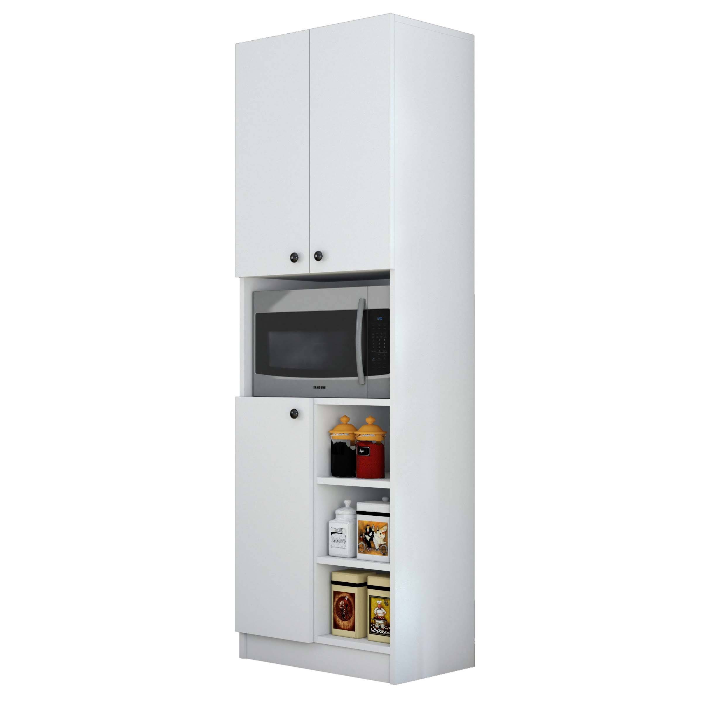 3002 Order 3 Kapaklı Çok Amaçlı Dolap Beyaz Renk