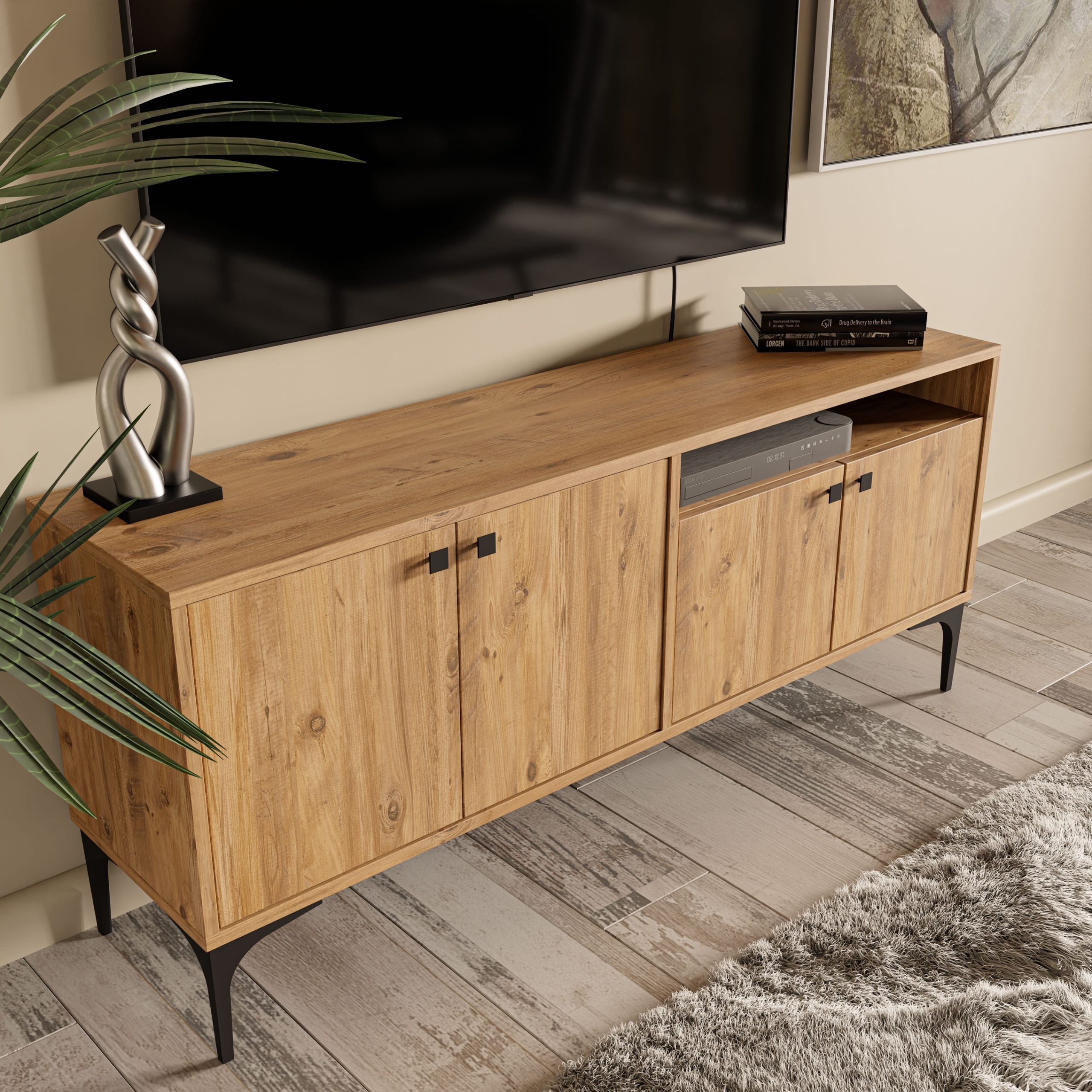 1540 ARTEMIS 139 CM TV ÜNİTESİ ATLANTİK ÇAM