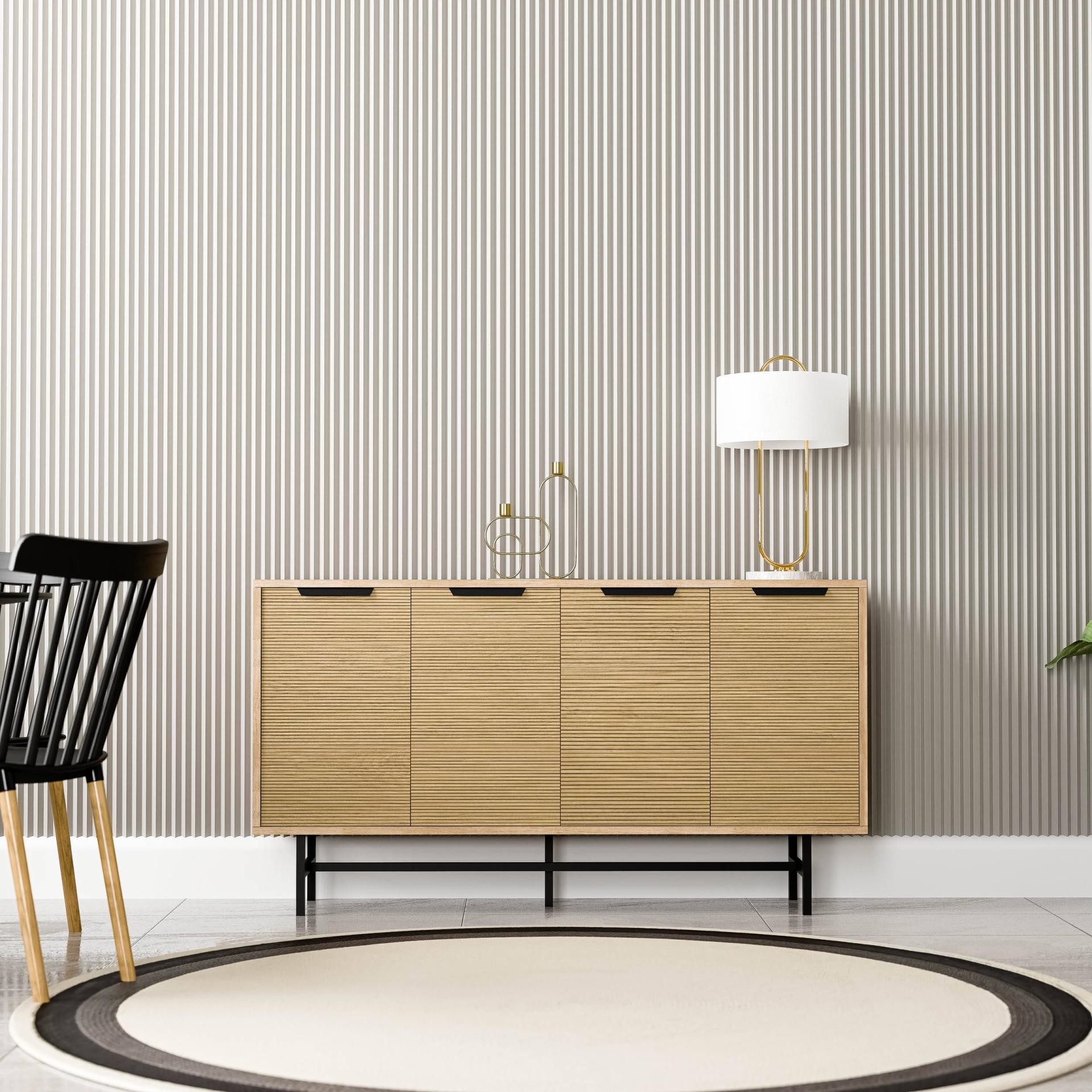 4612 BLANCO 145 CM (METAL AYAKLI) KONSOL SEPET-YUNUS