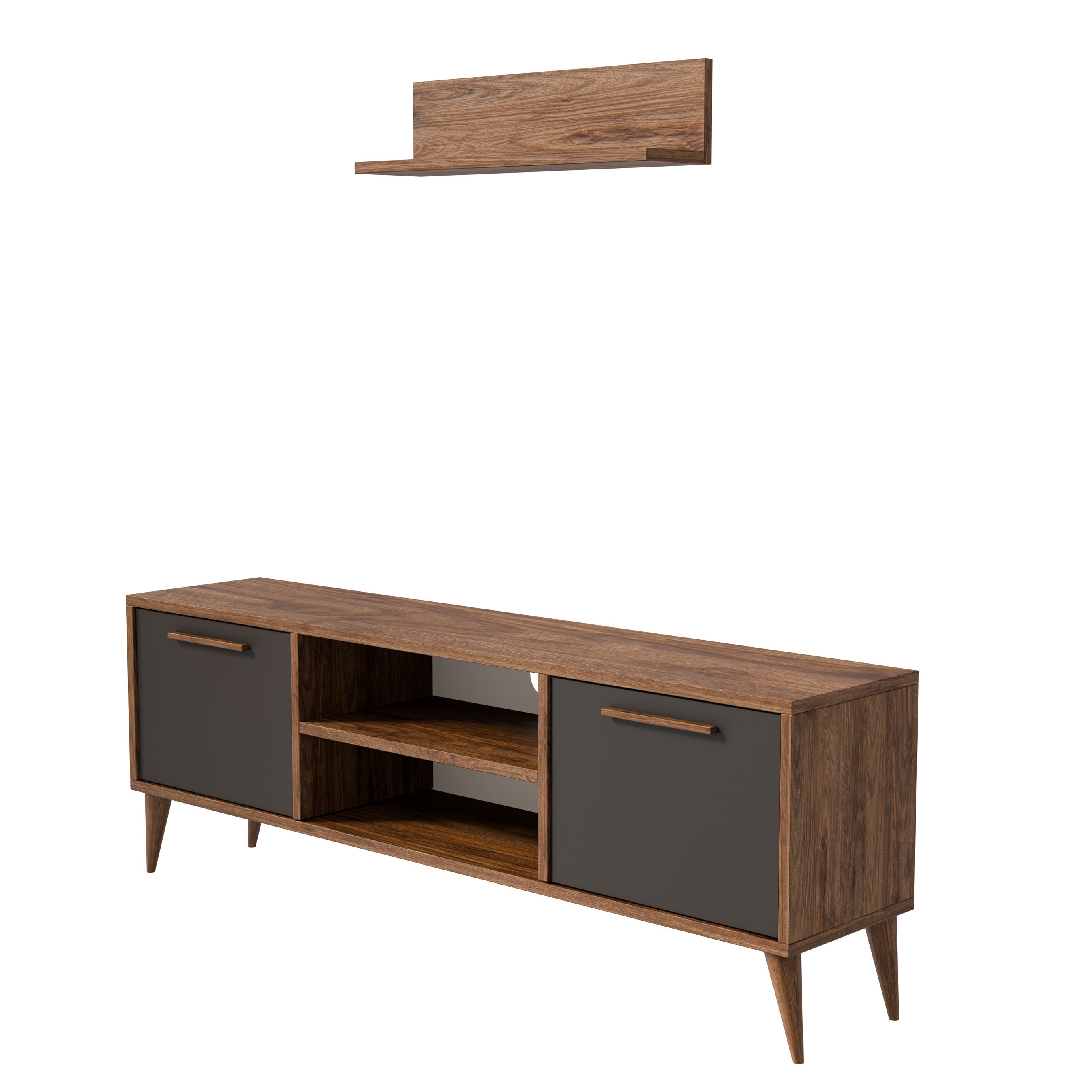 1118 Senfoni 138 Cm Tv Ünitesi Amalfi-Antrasit