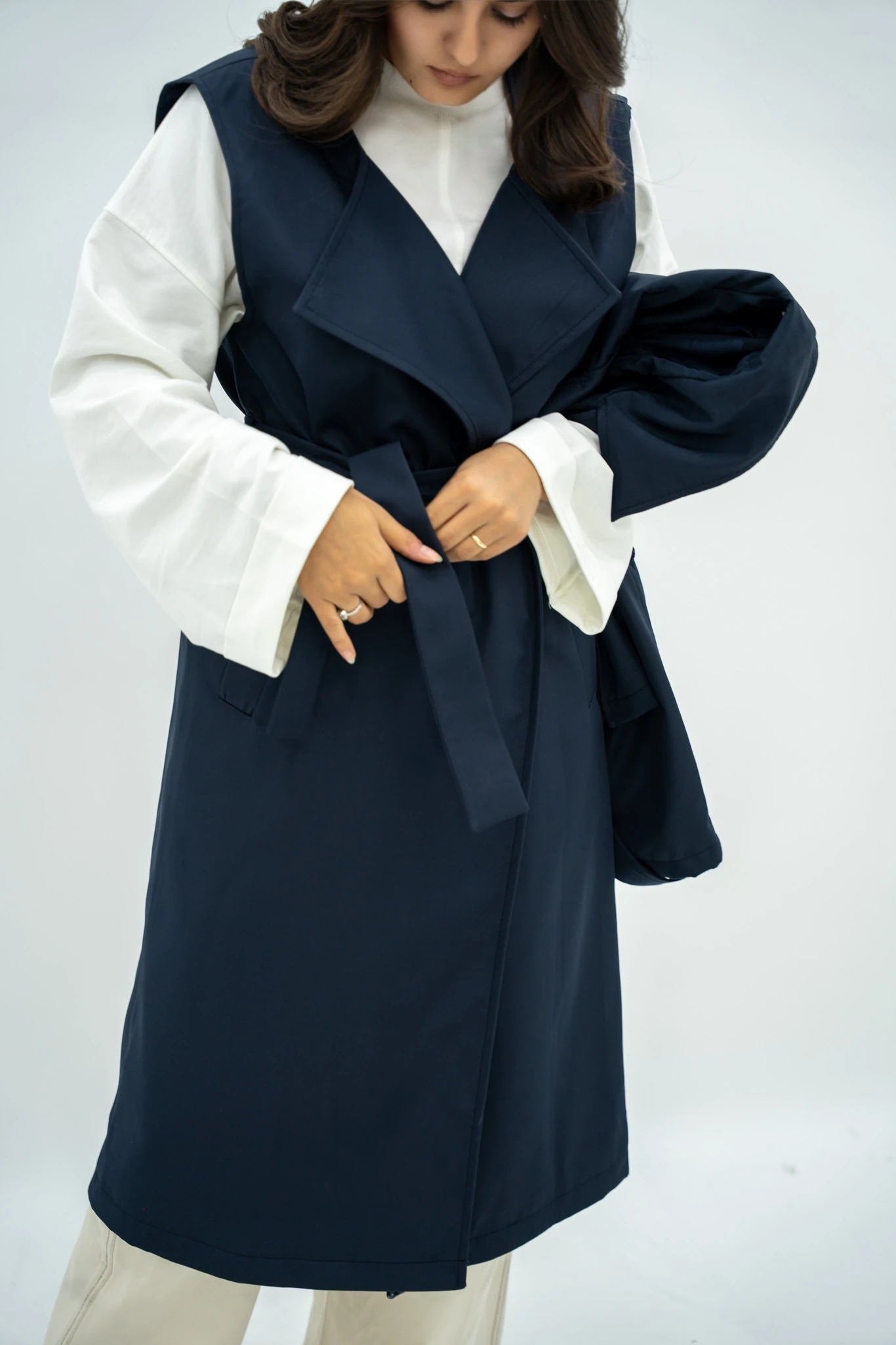 Kruvaze Takım Trençkot