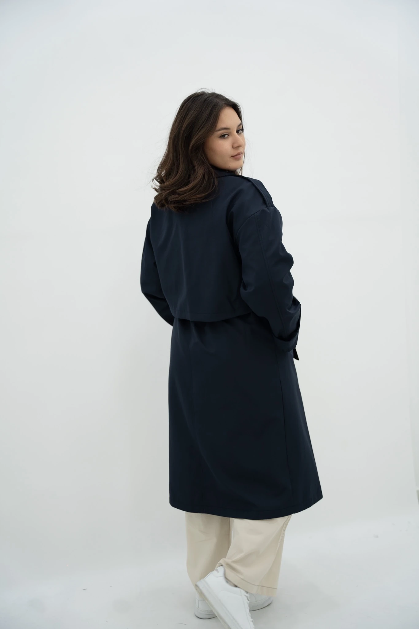 Kruvaze Takım Trençkot