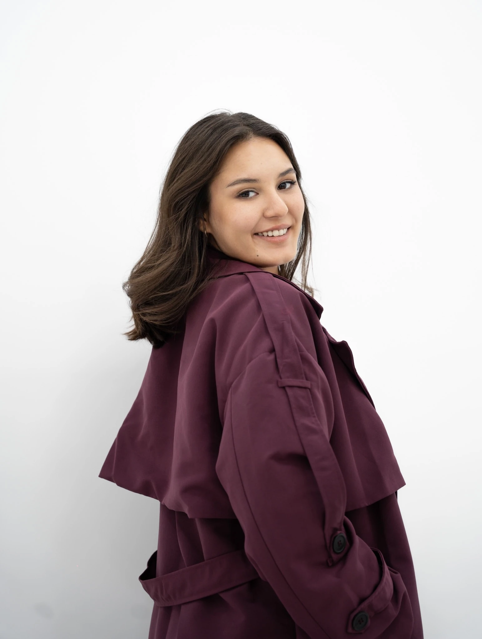 Pelerin Detaylı Trençkot