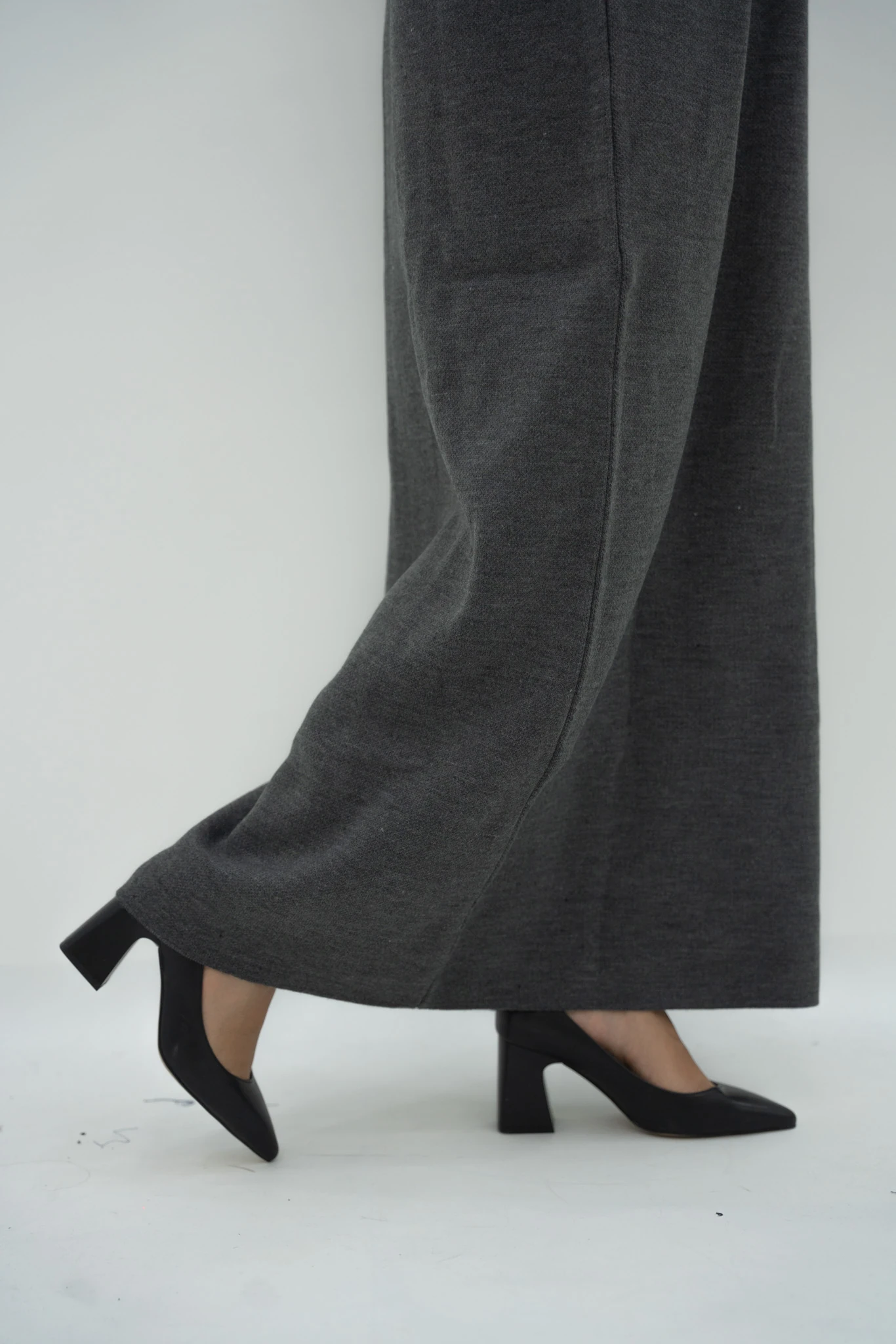 Çizgili Triko Elbise