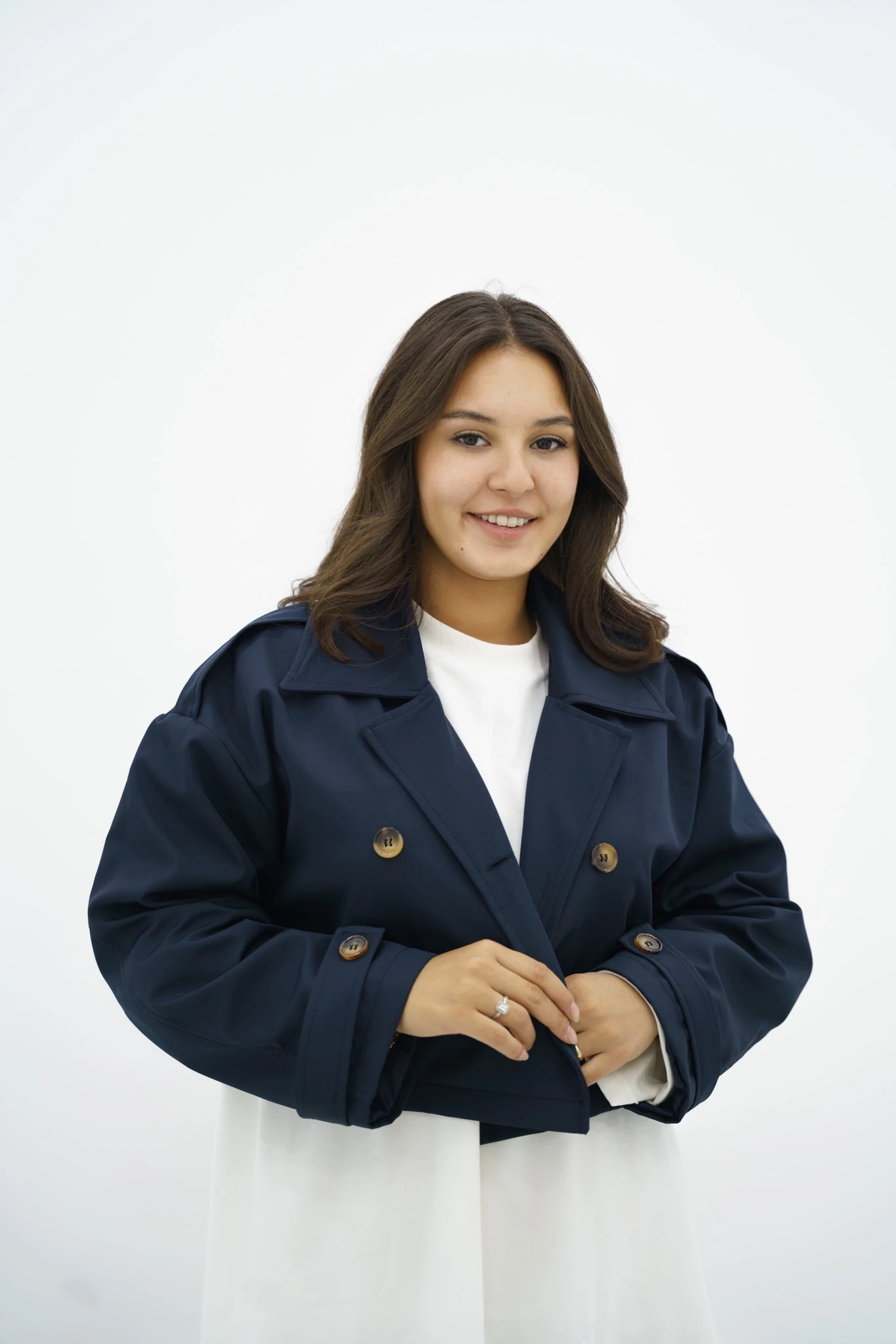 Kruvaze Takım Trençkot