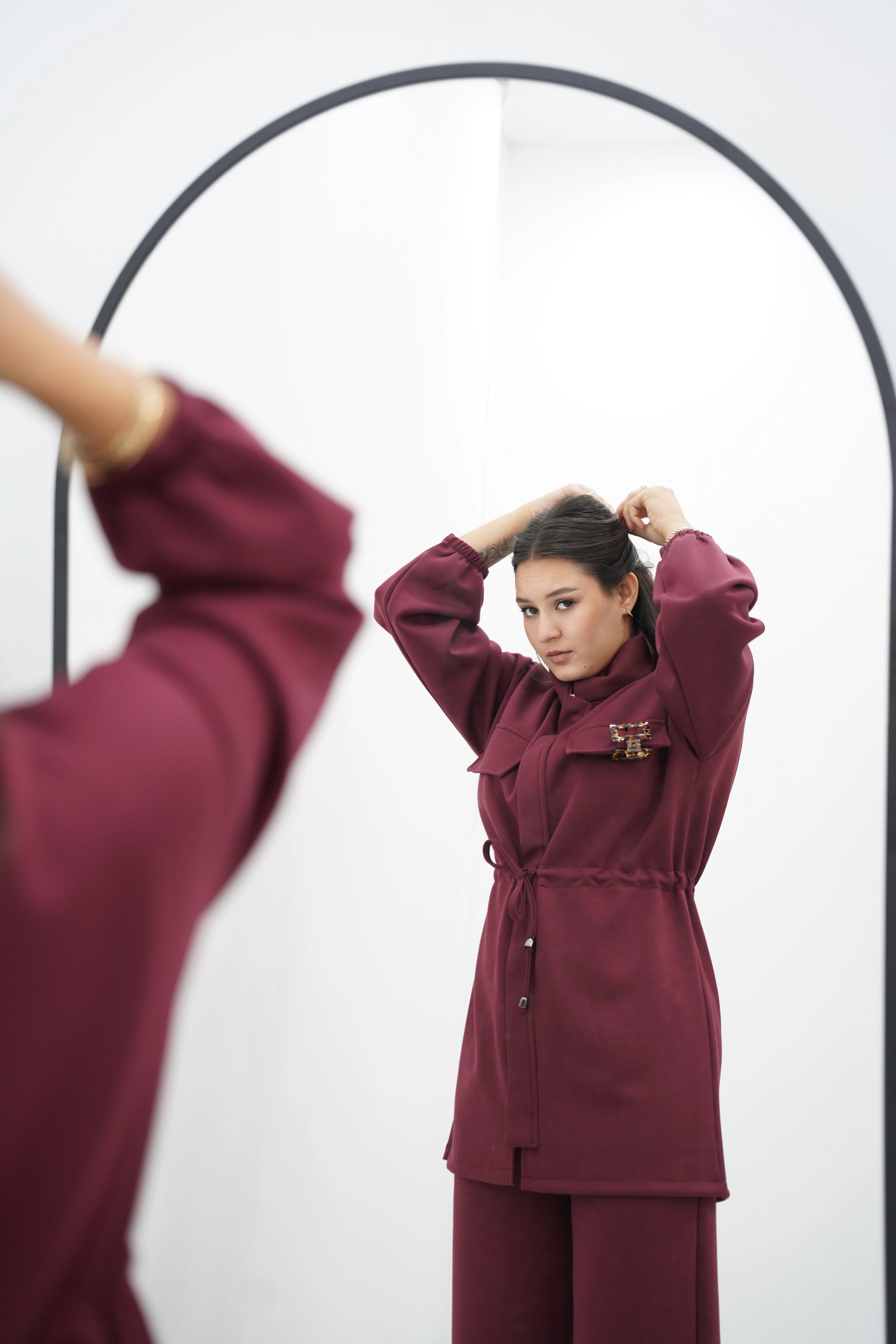 Beli Büzgülü Oysho Takım 