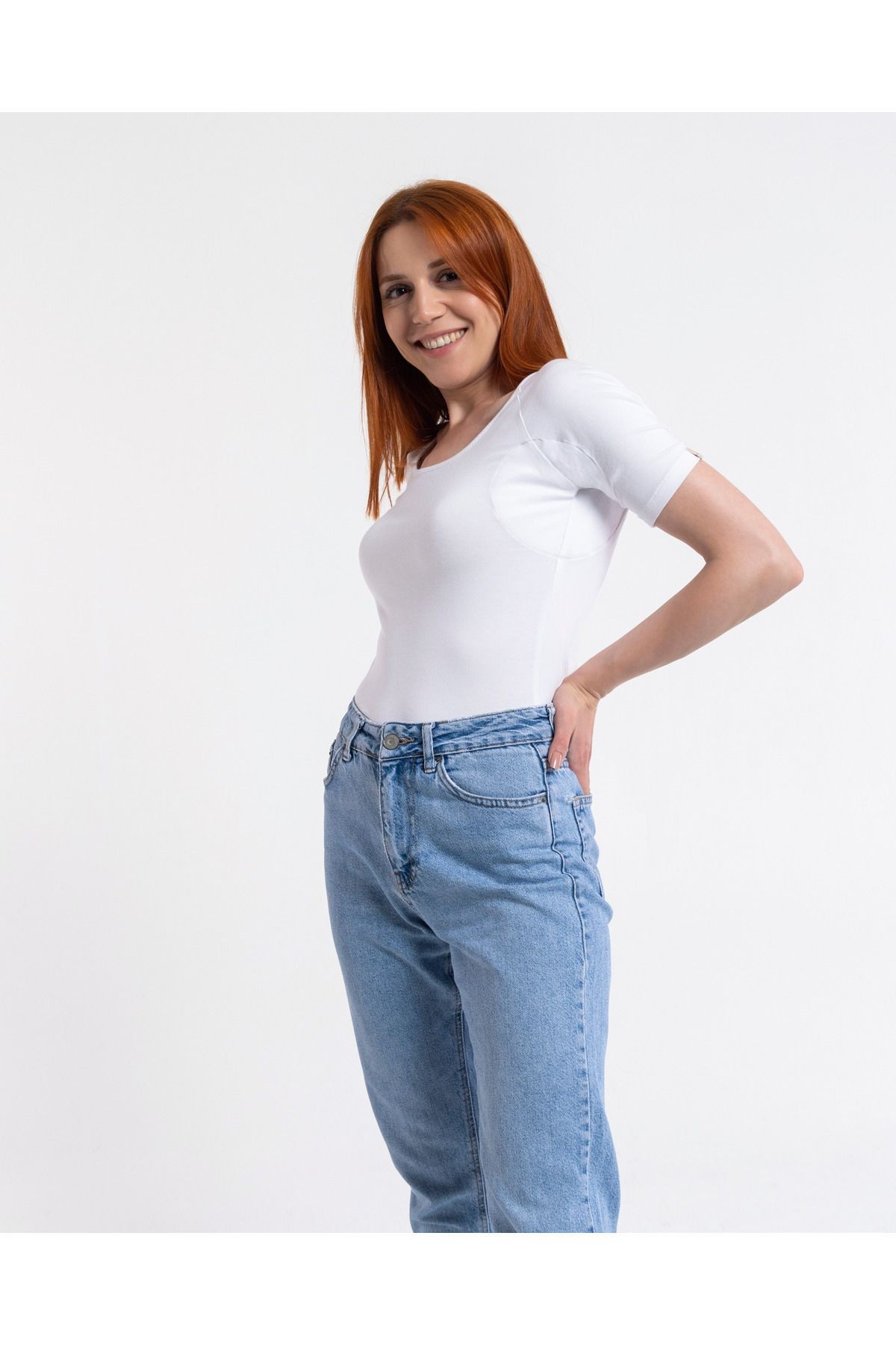 Kadın Basic Tişört · Dar Kesim