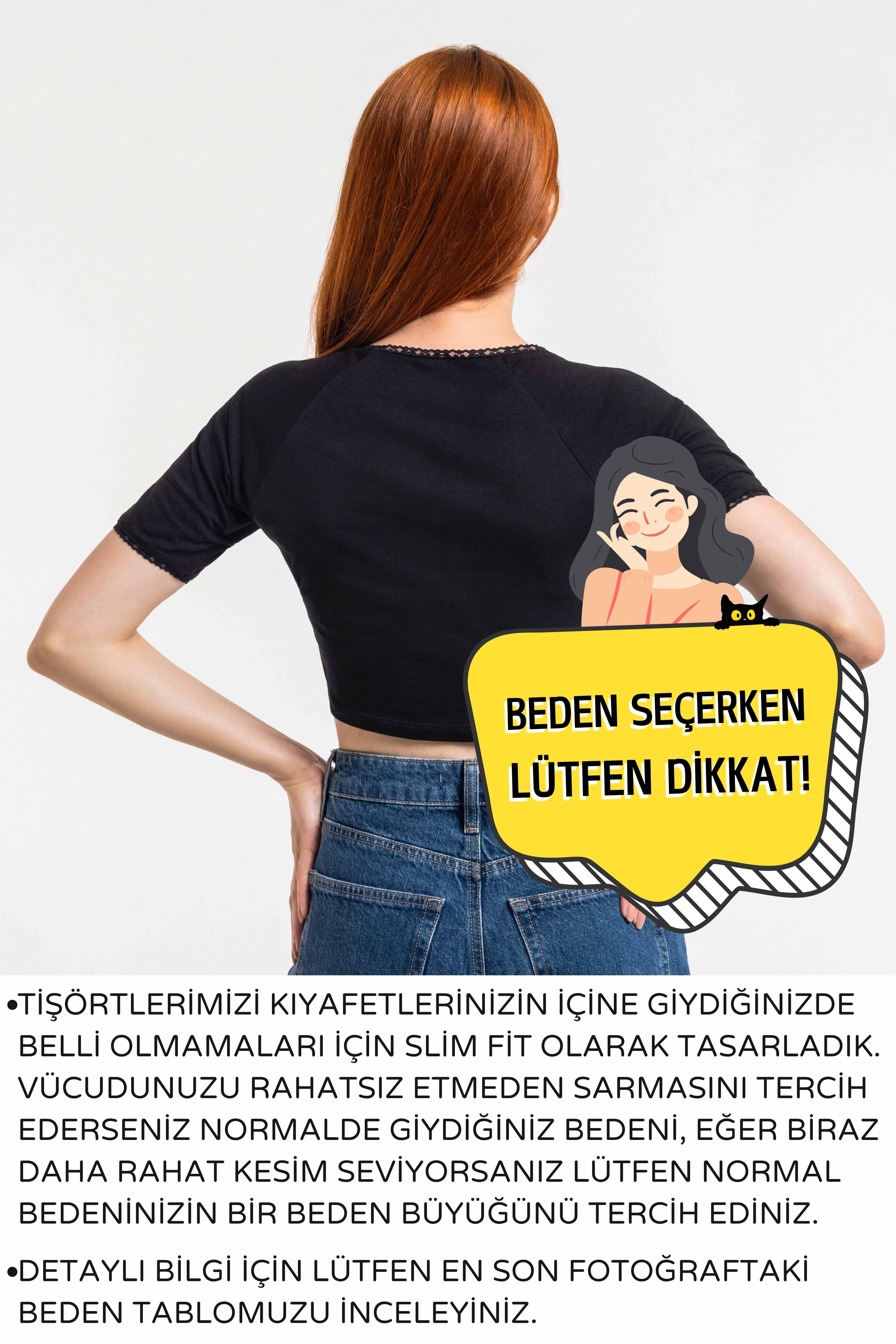 Crop Tişört · Dar Kesim